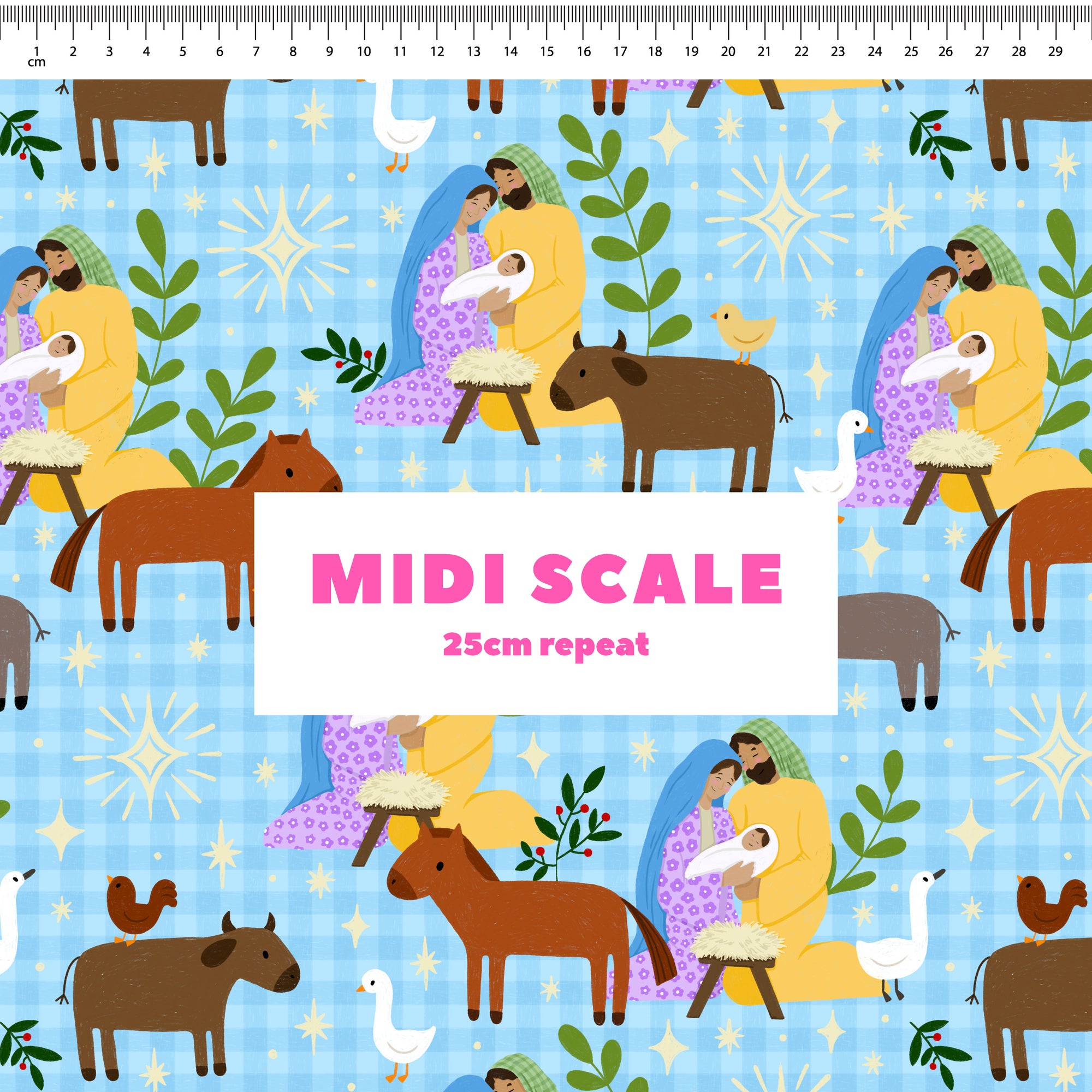 A King Is Born Preorder Fabric