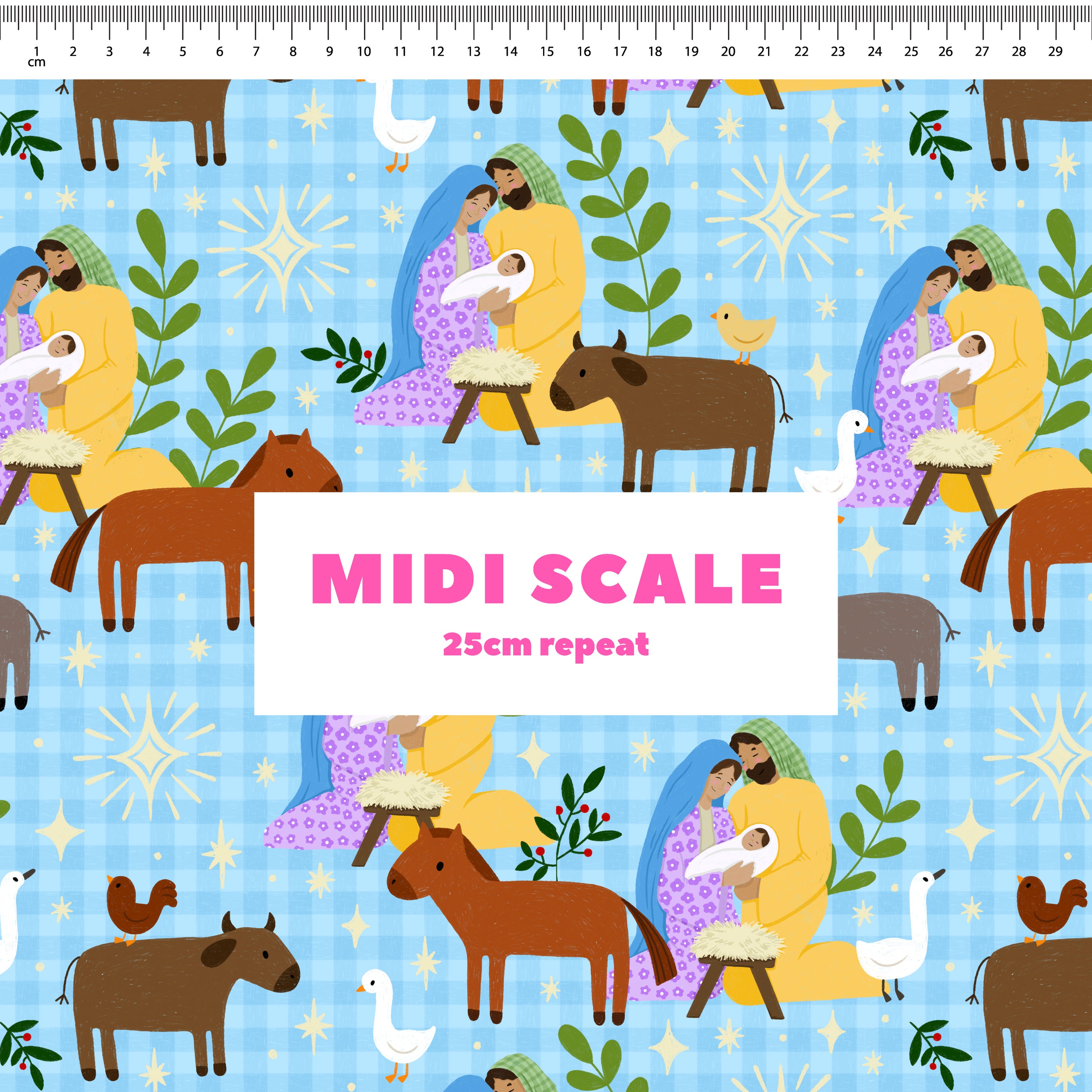A King Is Born Preorder Fabric