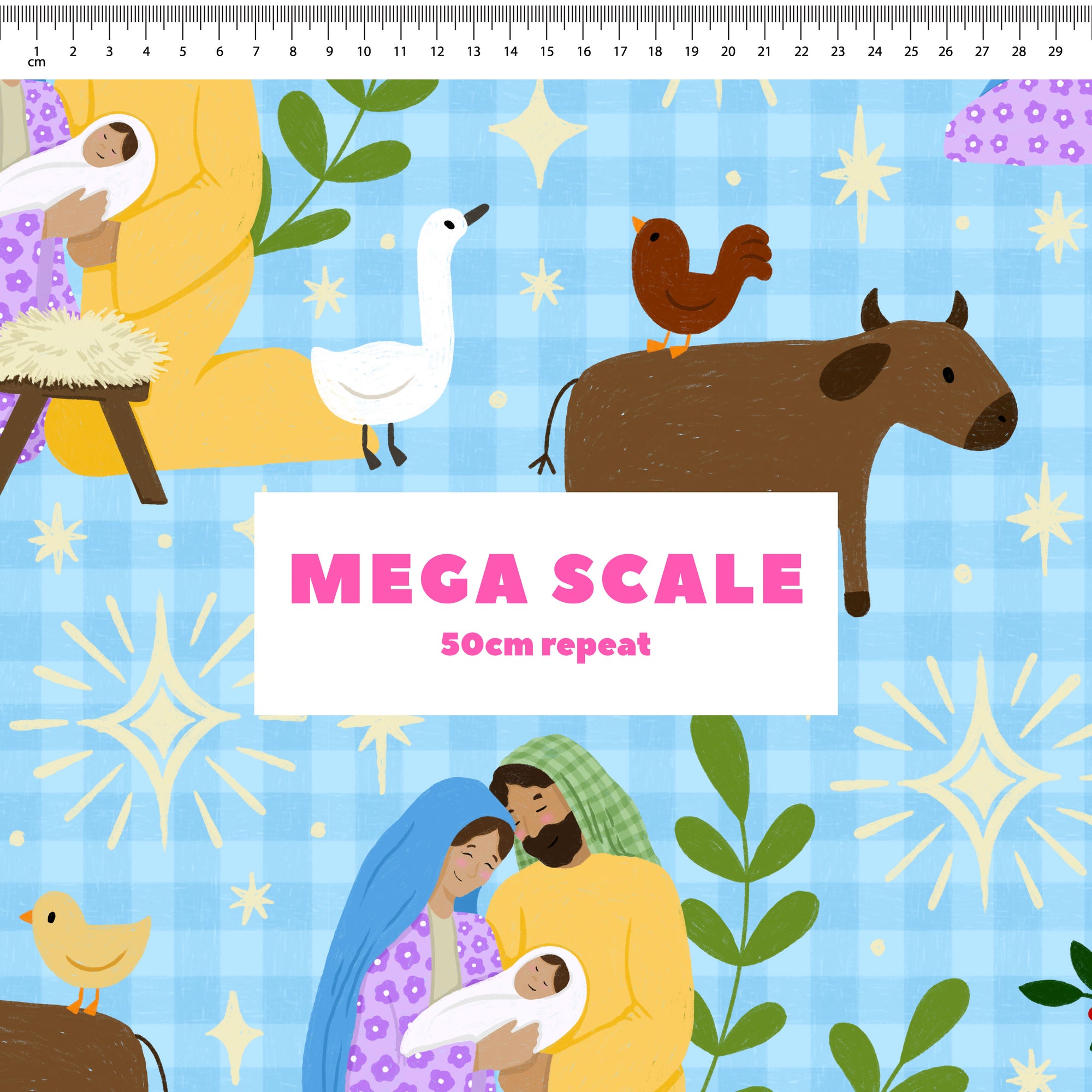 A King Is Born Preorder Fabric
