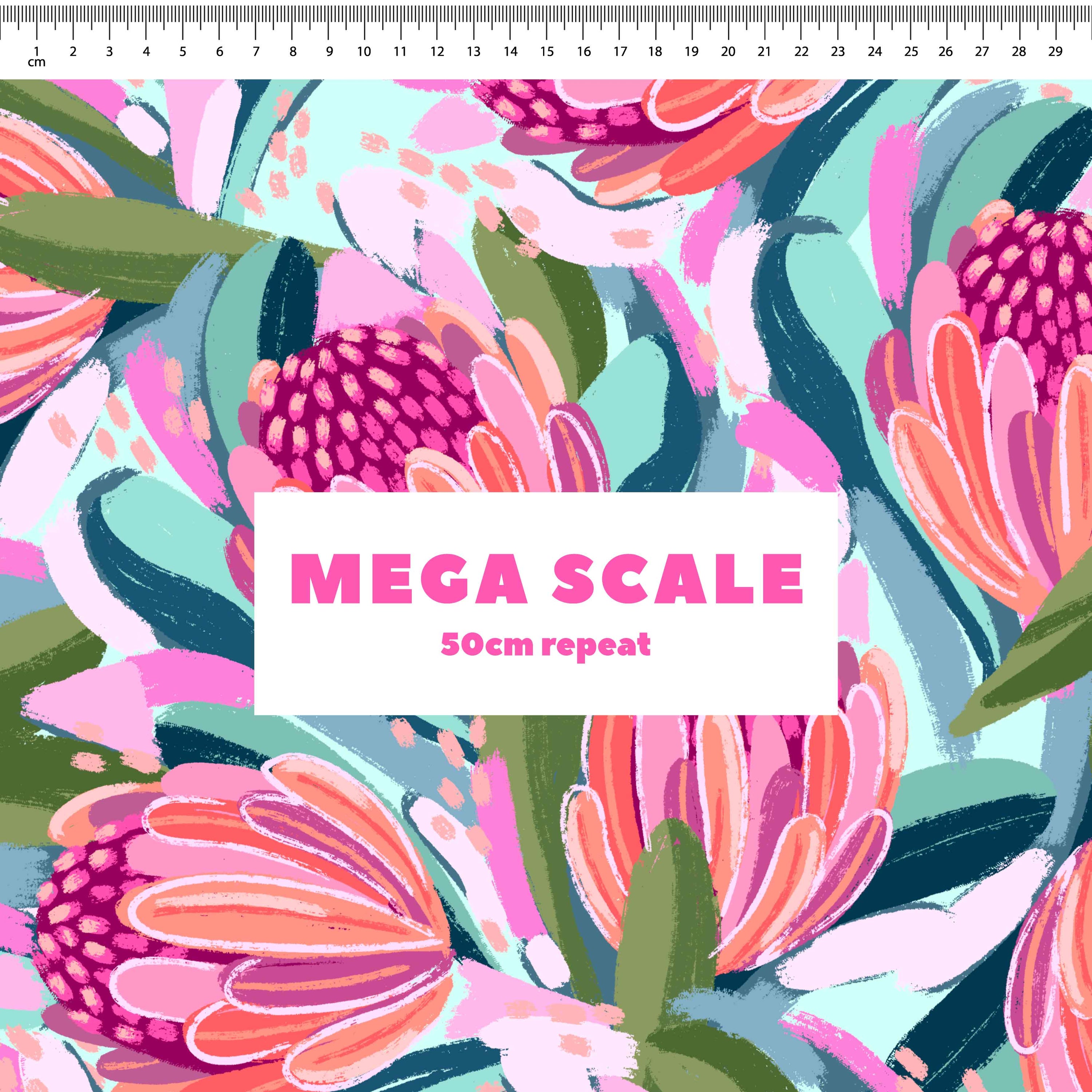 Abstract Proteas Preorder Fabric by Milly + Mae