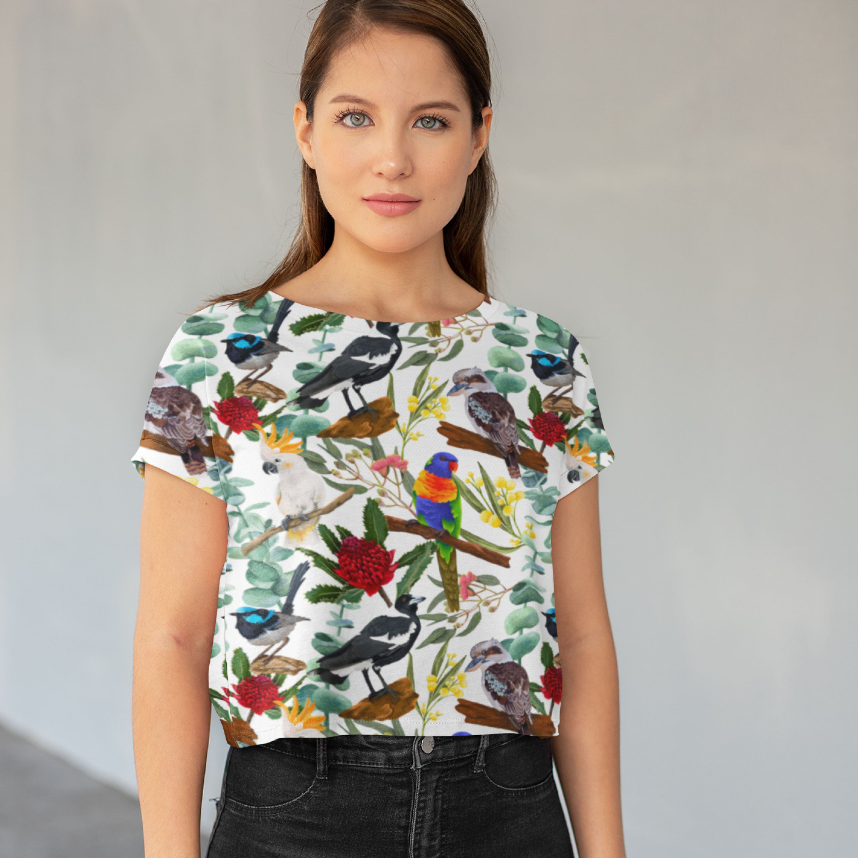 Aussie Christmas Birds Preorder Fabric