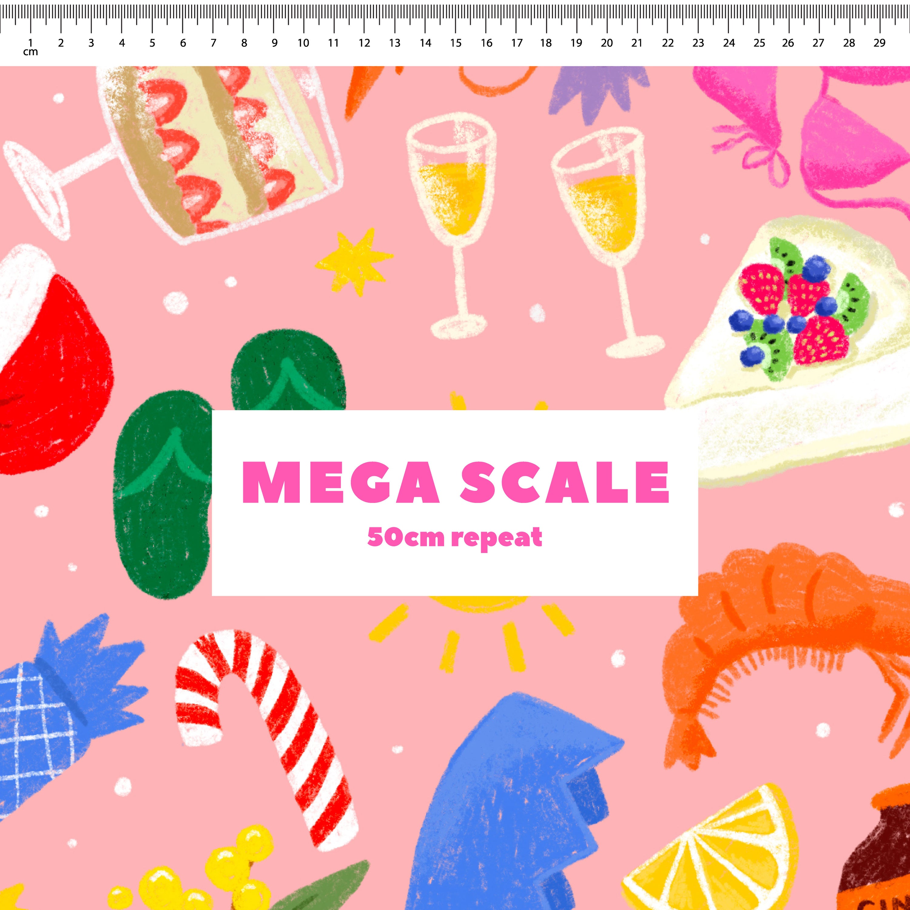Aussie Christmas (Peach) Preorder Fabric