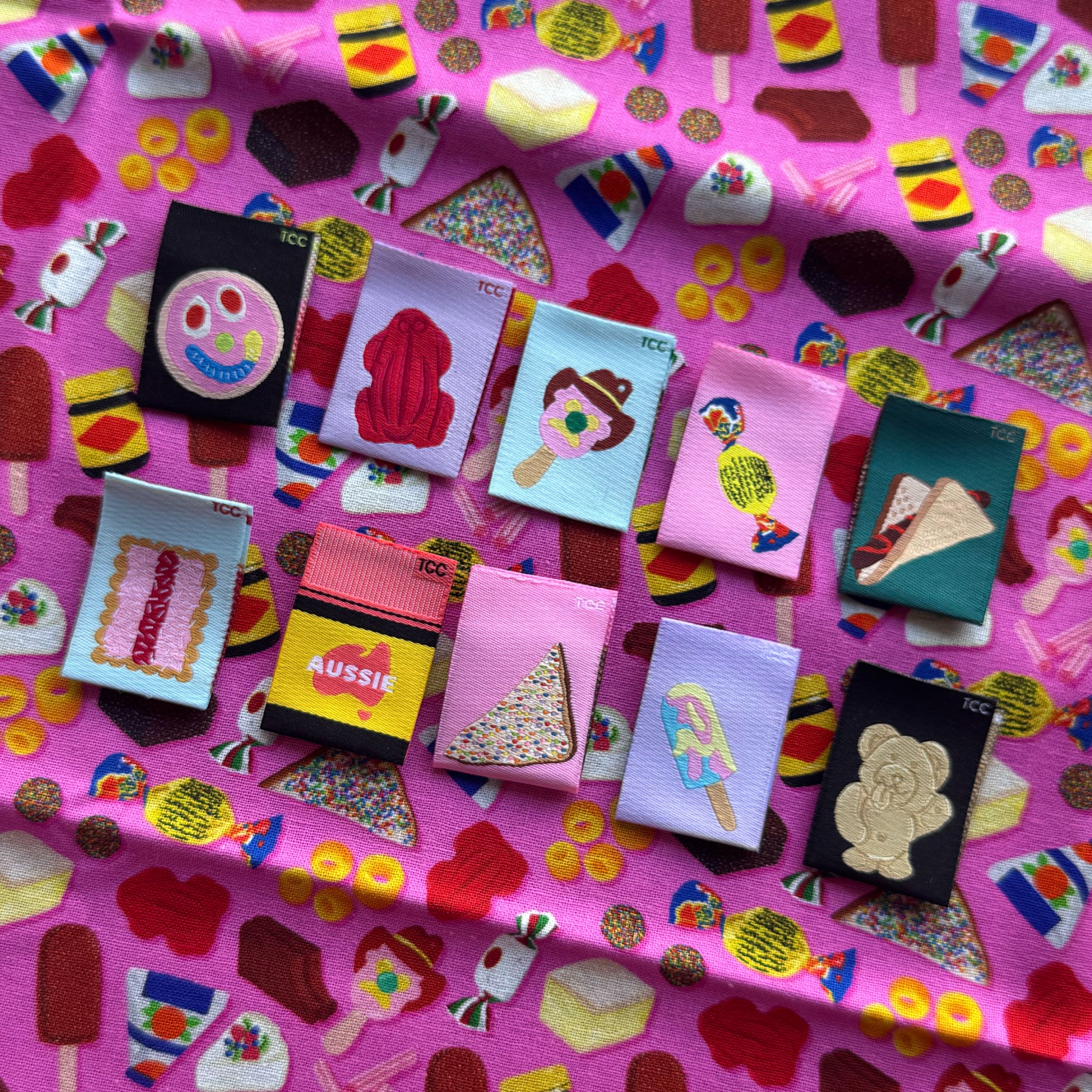Aussie Nostalgia Sew In Labels