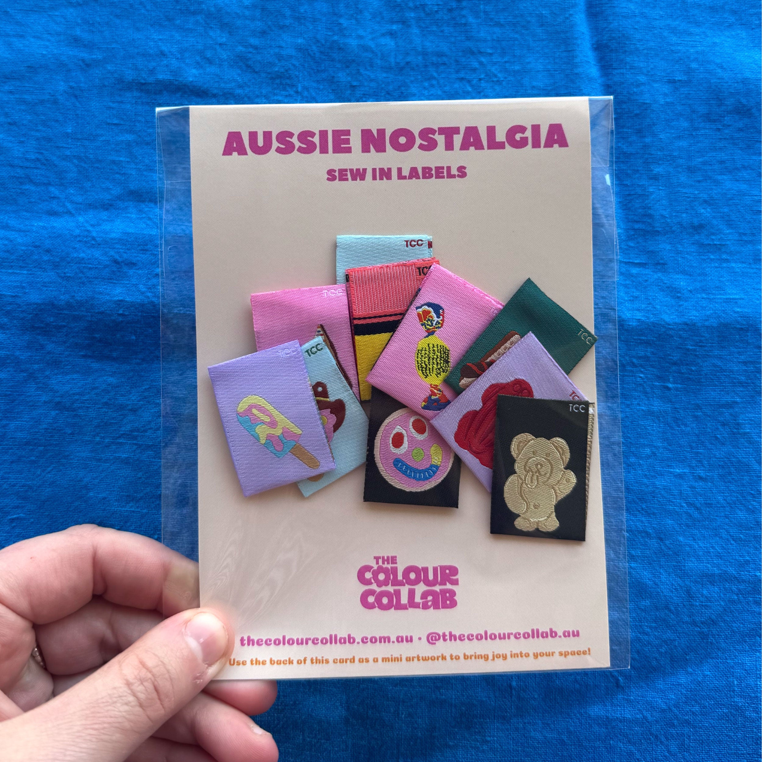 Aussie Nostalgia Sew In Labels