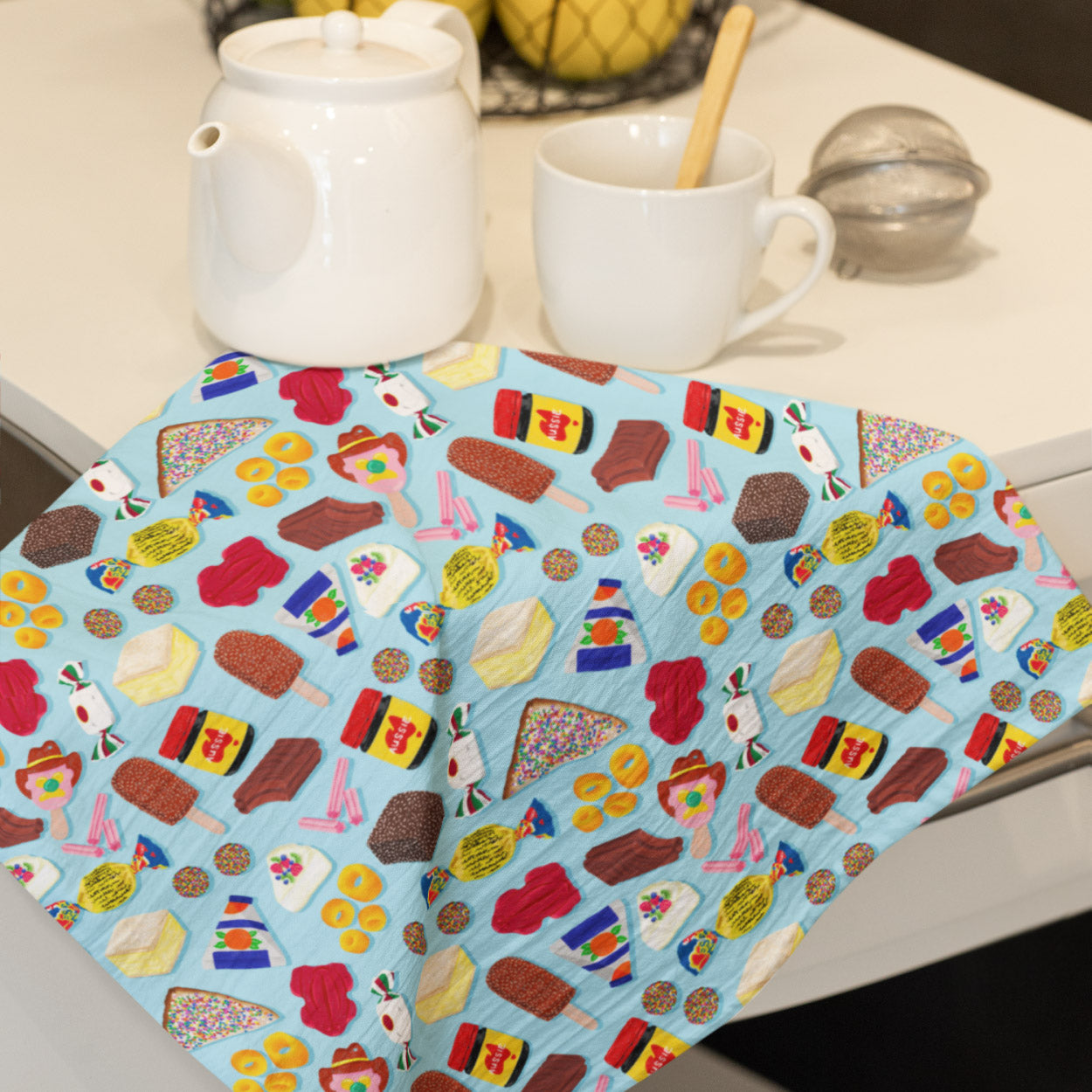 Aussie Favourites (Blue) Preorder Fabric