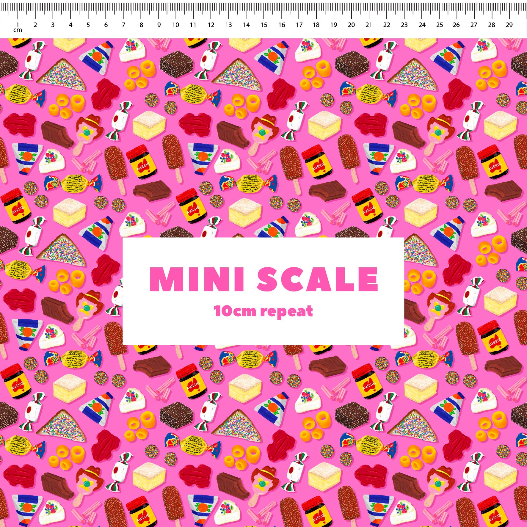 Aussie Favourites (Pink) Preorder Fabric