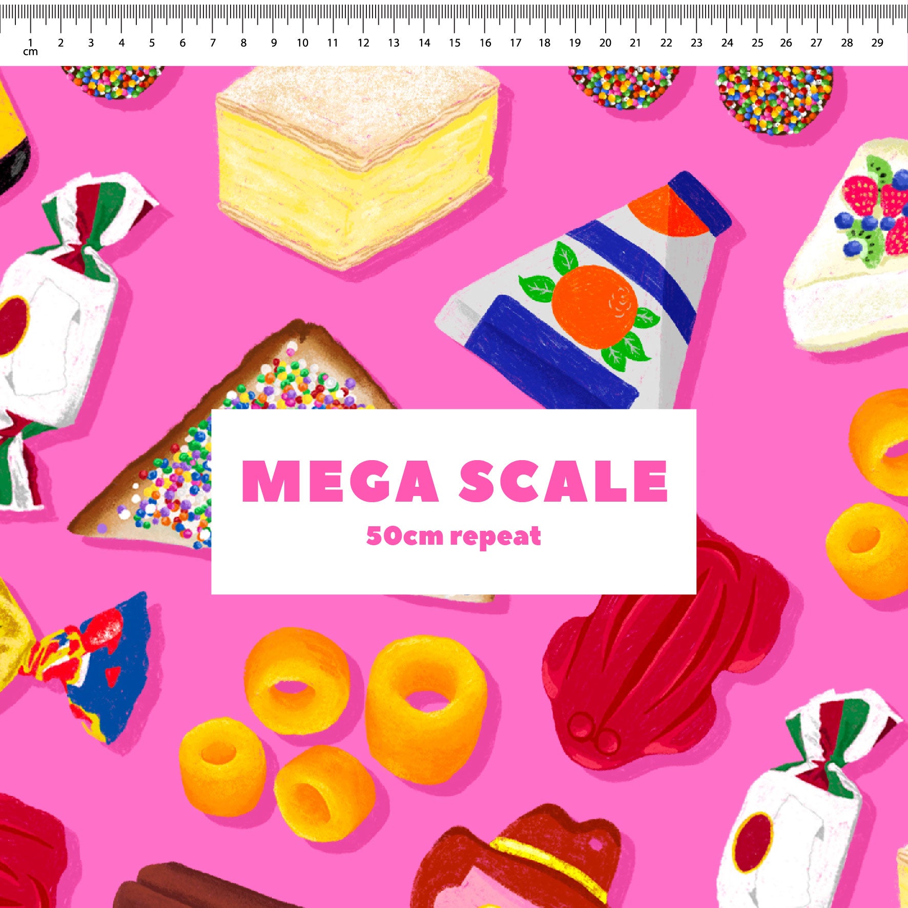 Aussie Favourites (Pink) Preorder Fabric
