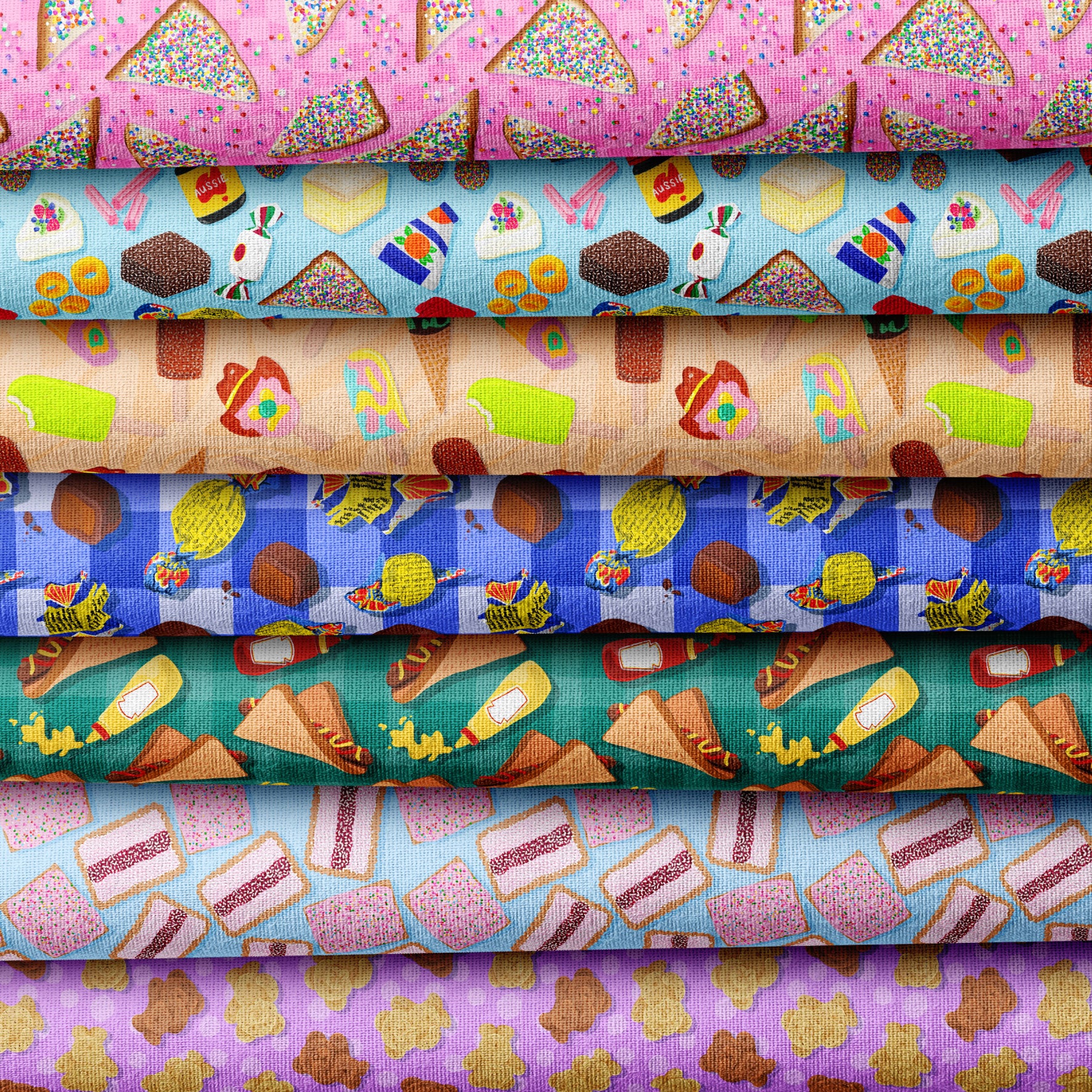 Aussie Nostalgia Preorder Fat Quarter Pack