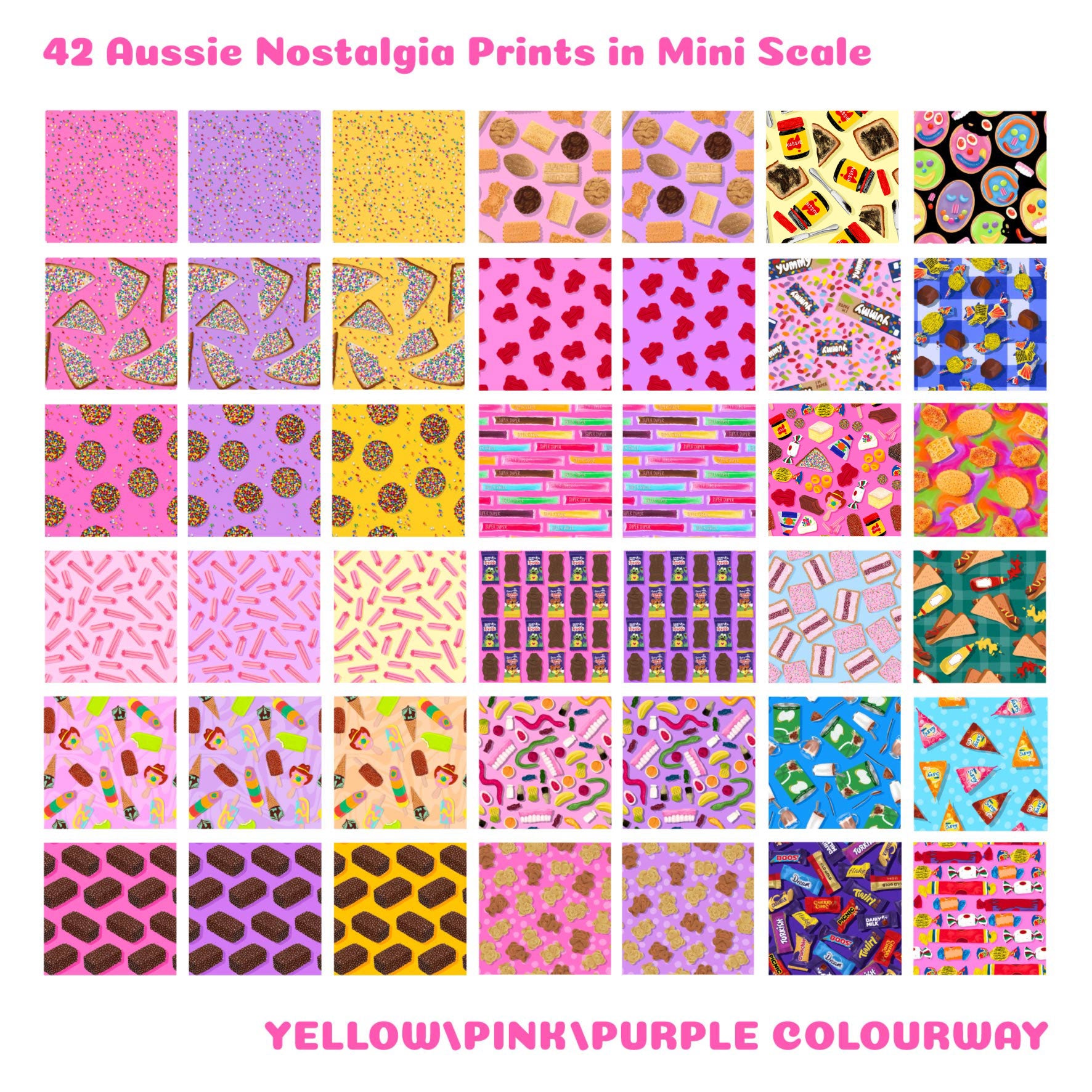 Aussie Nostalgia Preorder Fat Quarter Pack