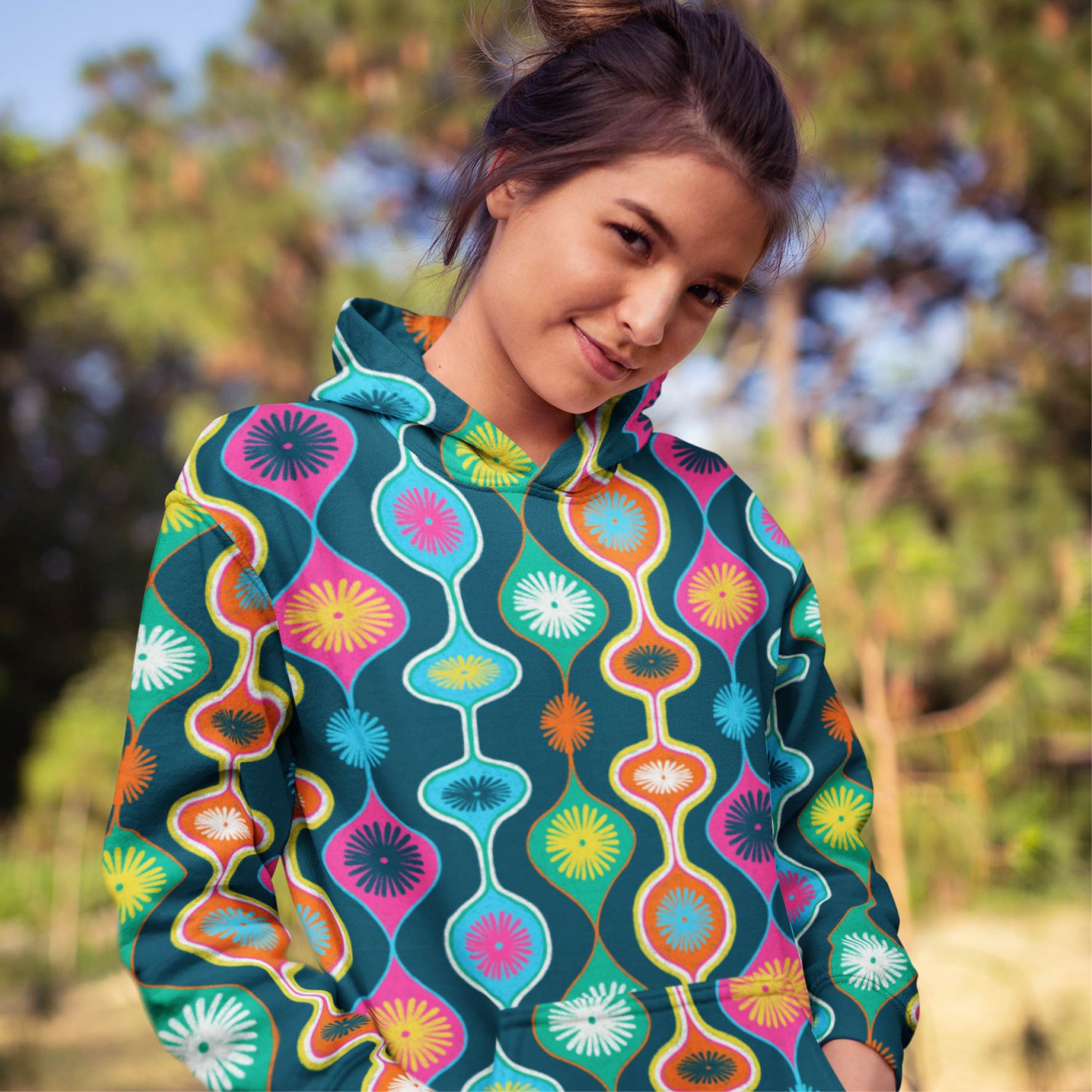 Preorder: Austin Flowers (Navy)