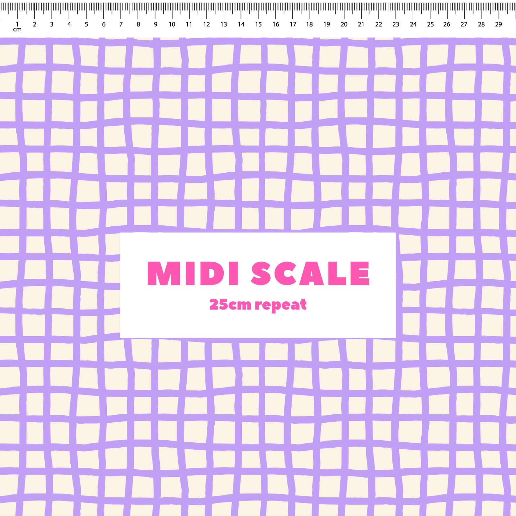 Big Net (Lilac) Preorder Fabric by New Kid Club