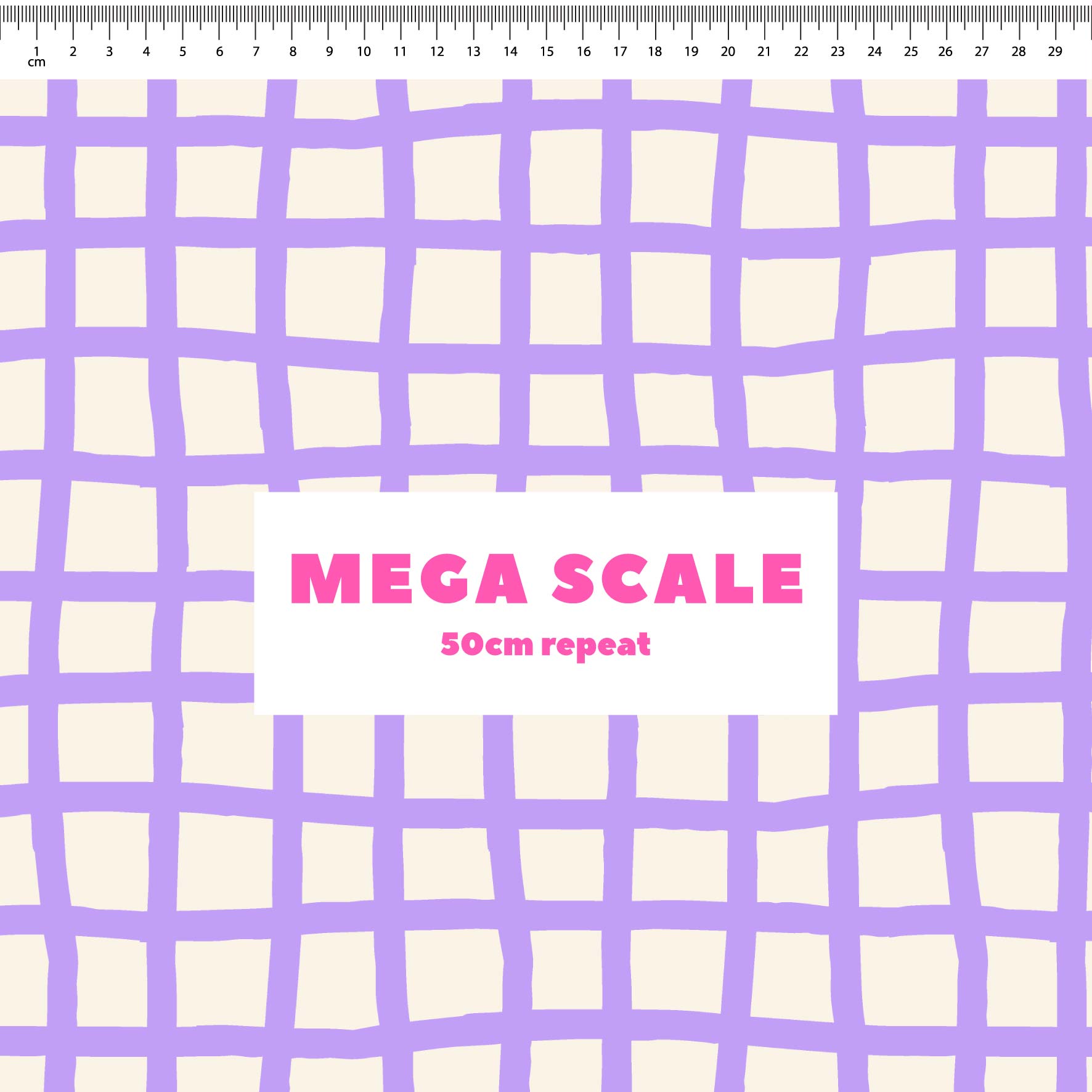 Big Net (Lilac) Preorder Fabric by New Kid Club