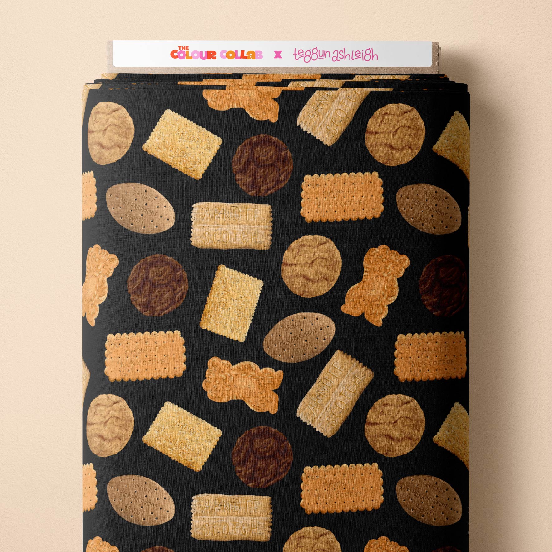 Biscuit Variety Pack (Black) by The Colour Collab