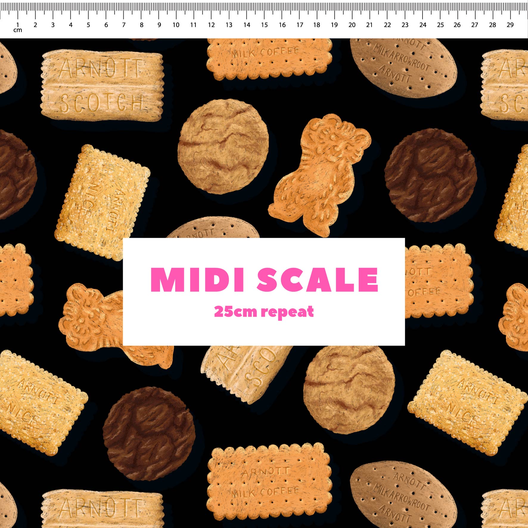 Biscuit Variety Pack (Black) by The Colour Collab