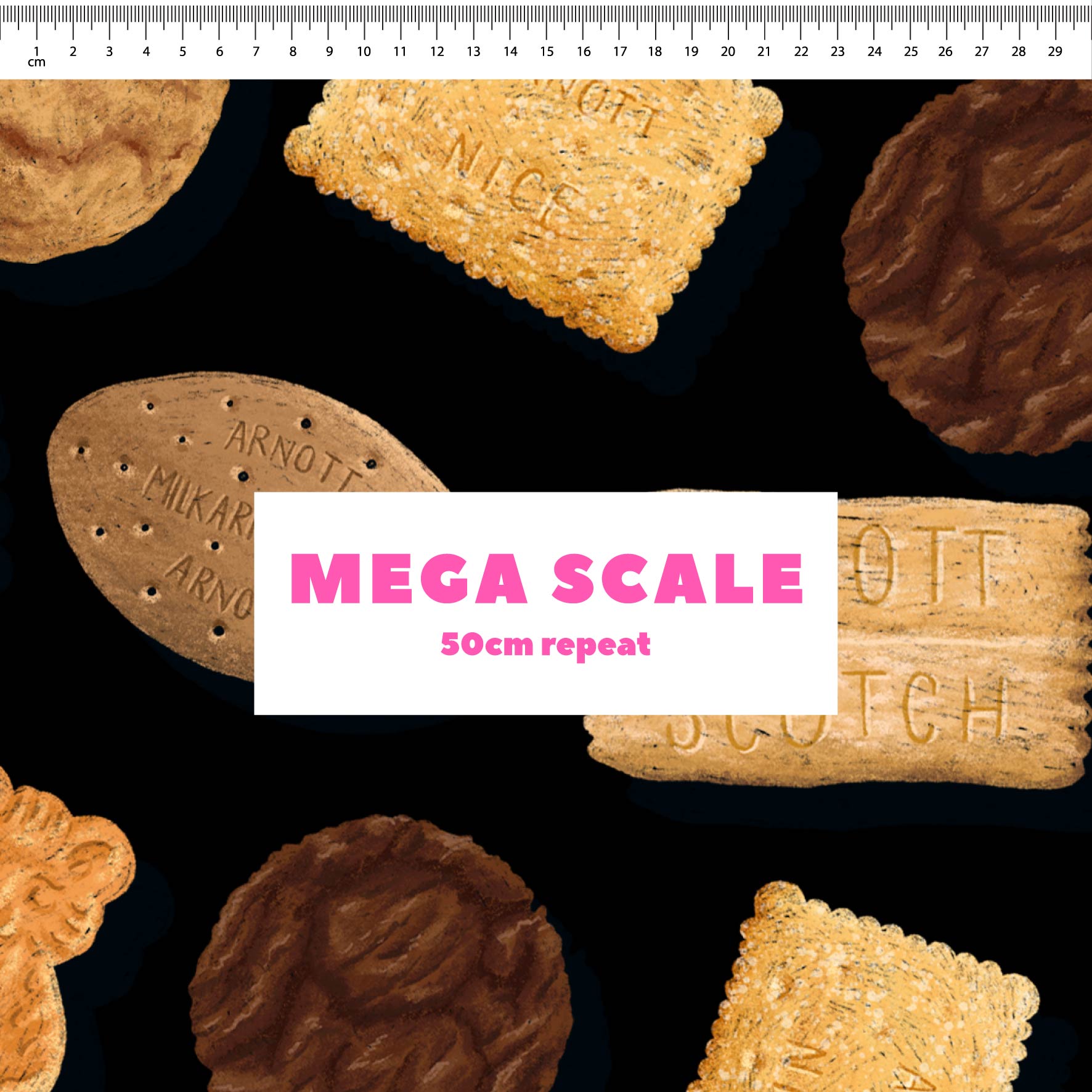Biscuit Variety Pack (Black) by The Colour Collab