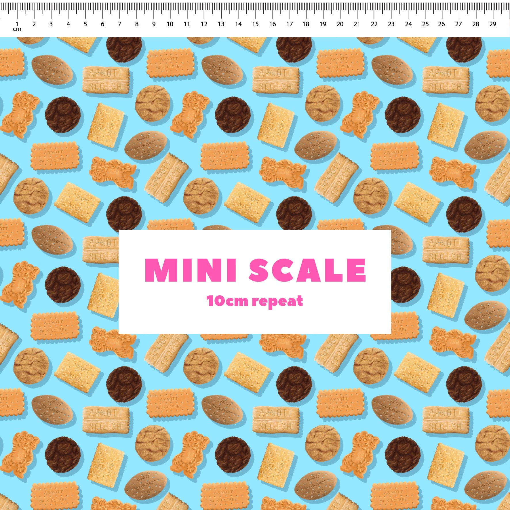 Biscuit Variety Pack (Blue) by The Colour Collab