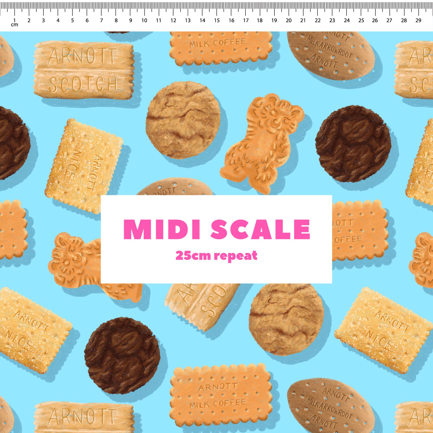 Biscuit Variety Pack (Blue) by The Colour Collab