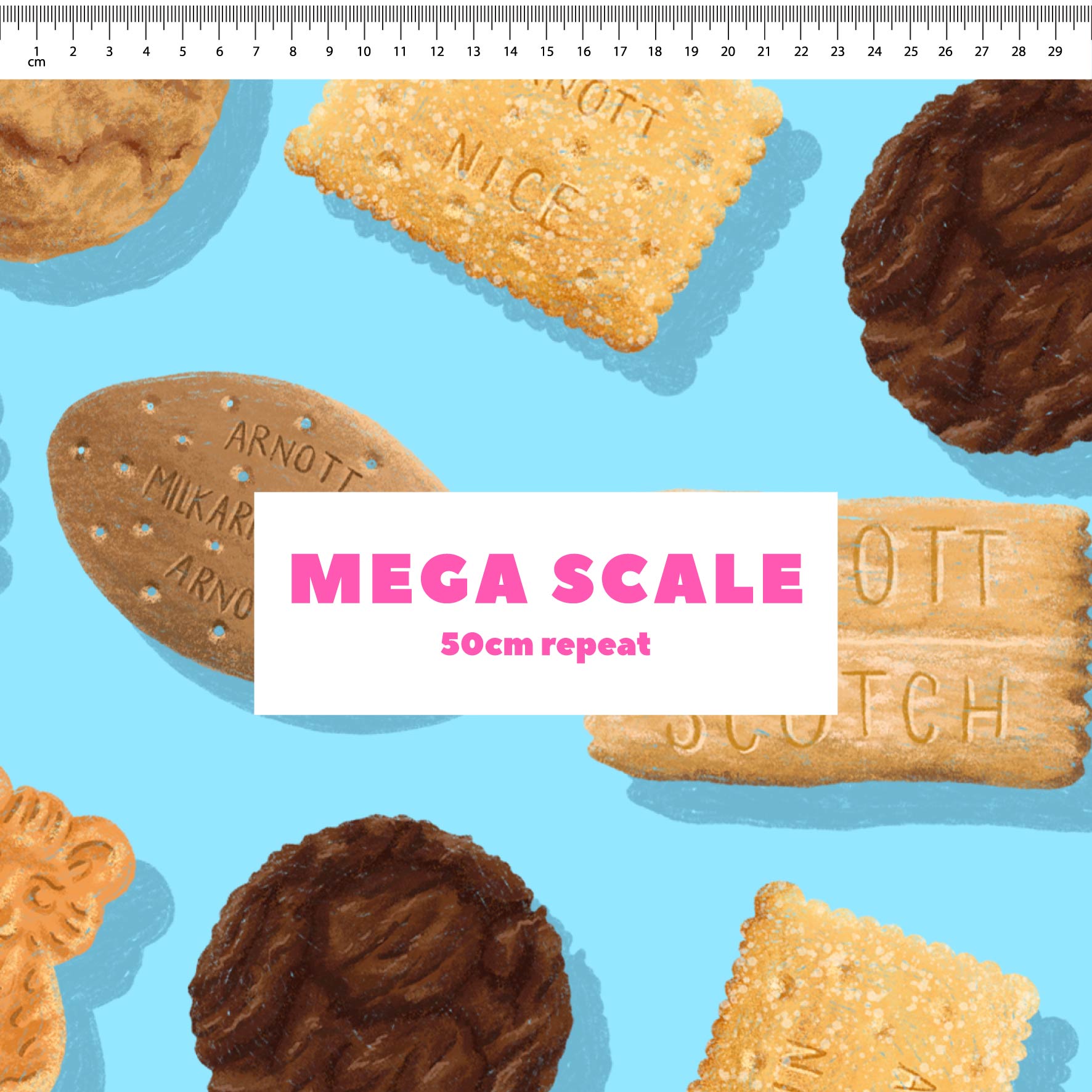 Biscuit Variety Pack (Blue) by The Colour Collab