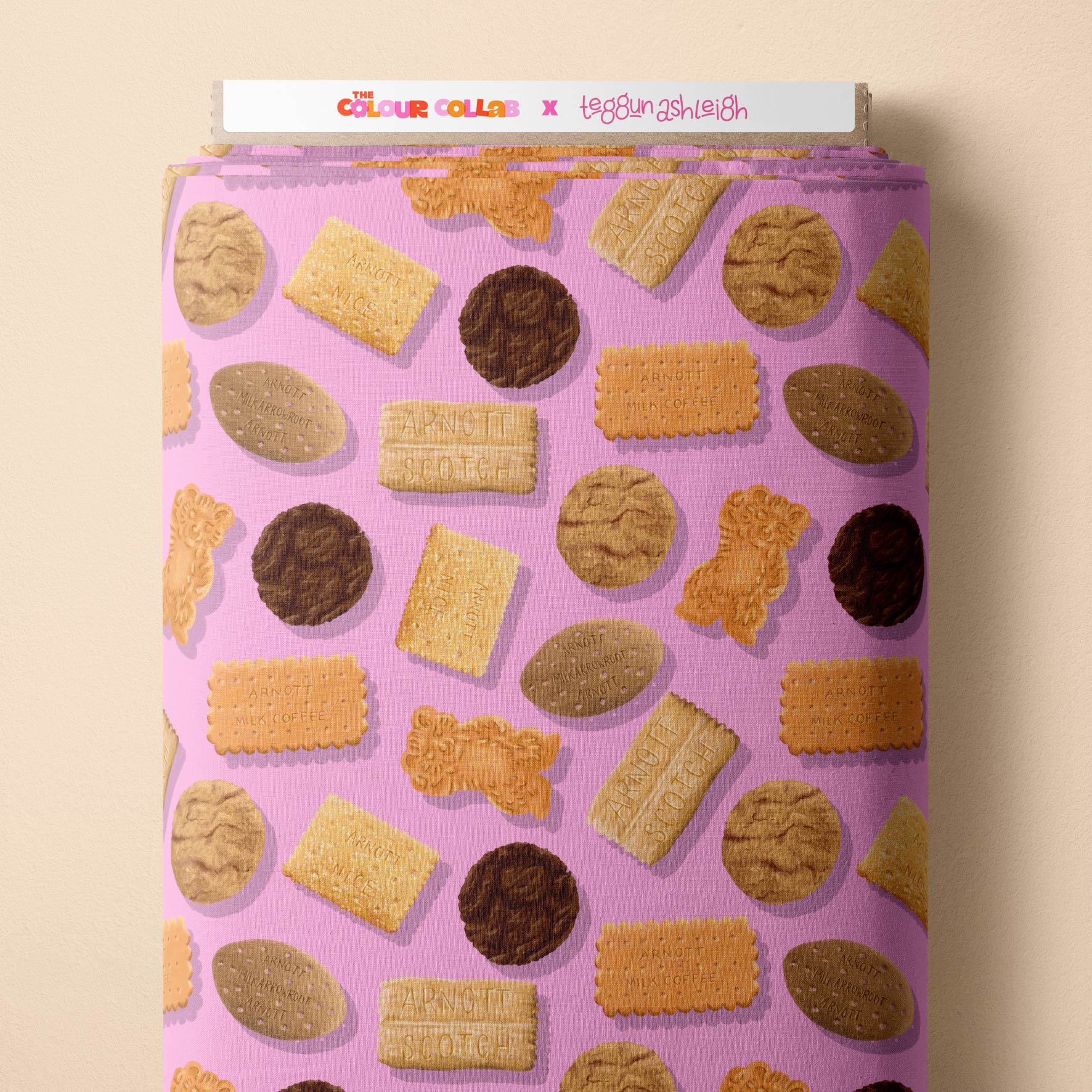 Biscuit Variety Pack (Pink) by The Colour Collab
