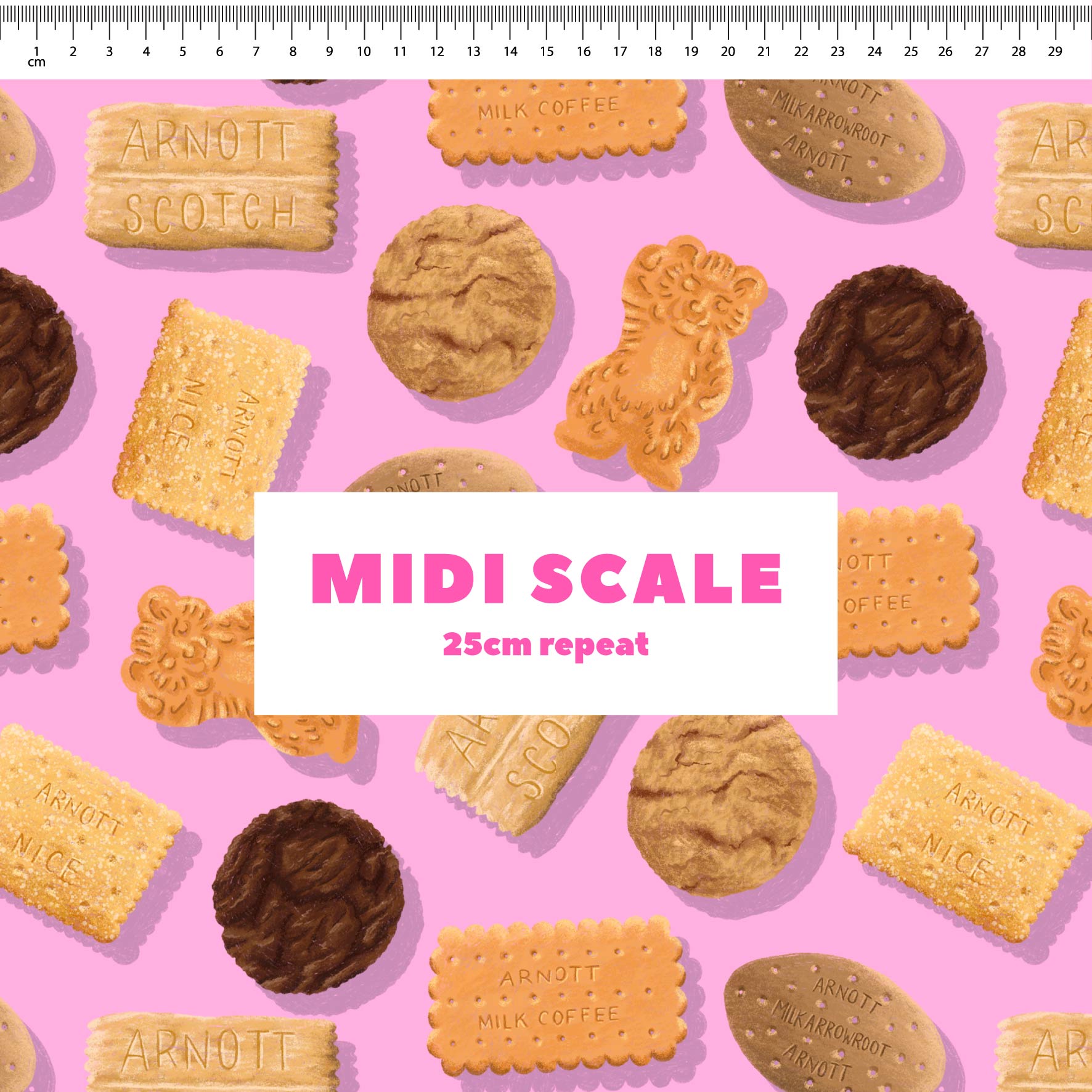 Biscuit Variety Pack (Pink) by The Colour Collab