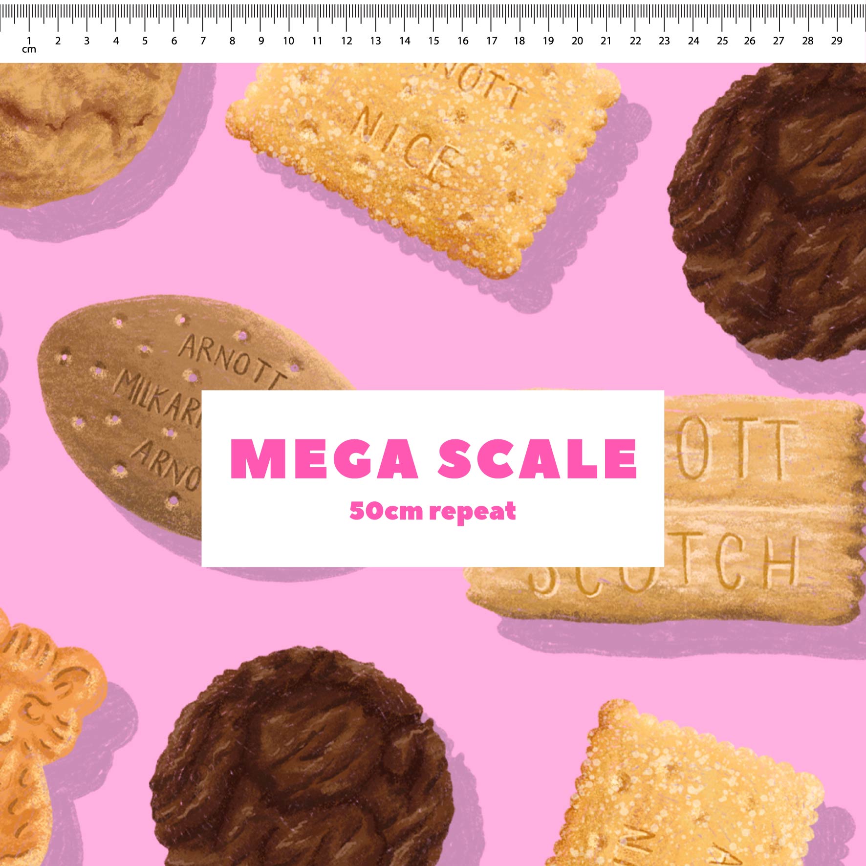 Biscuit Variety Pack (Pink) by The Colour Collab