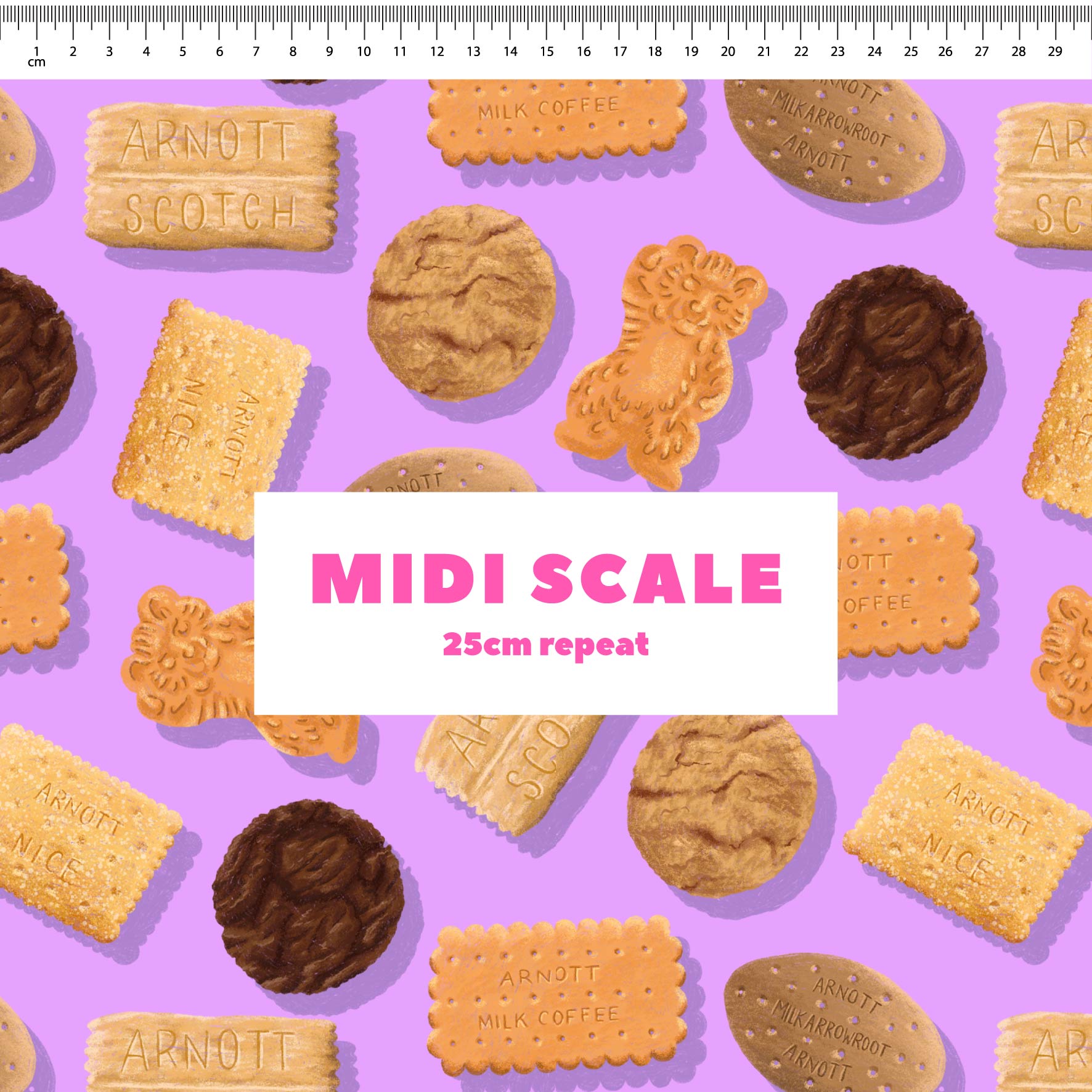 Biscuit Variety Pack (Purple) by The Colour Collab