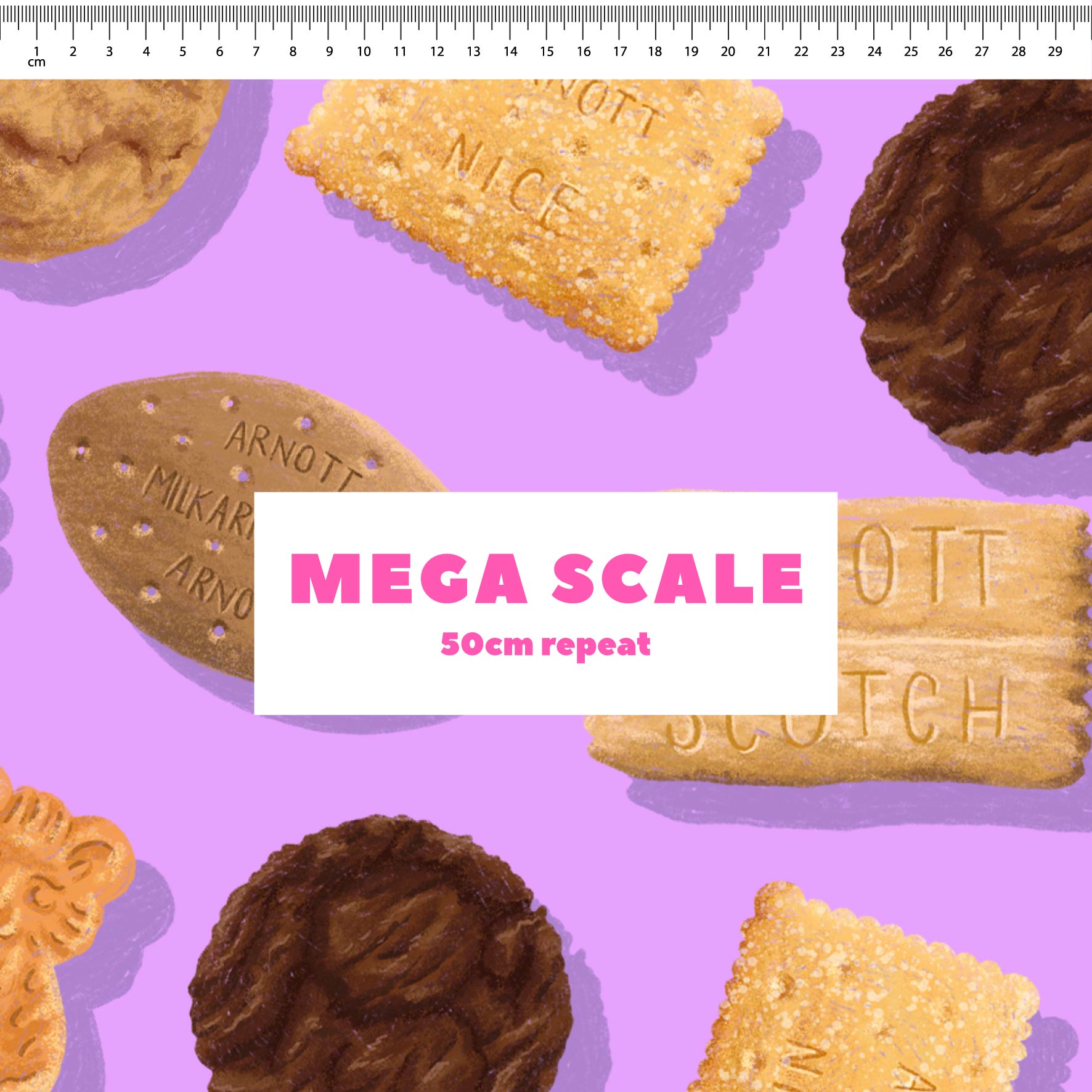 Biscuit Variety Pack (Purple) by The Colour Collab