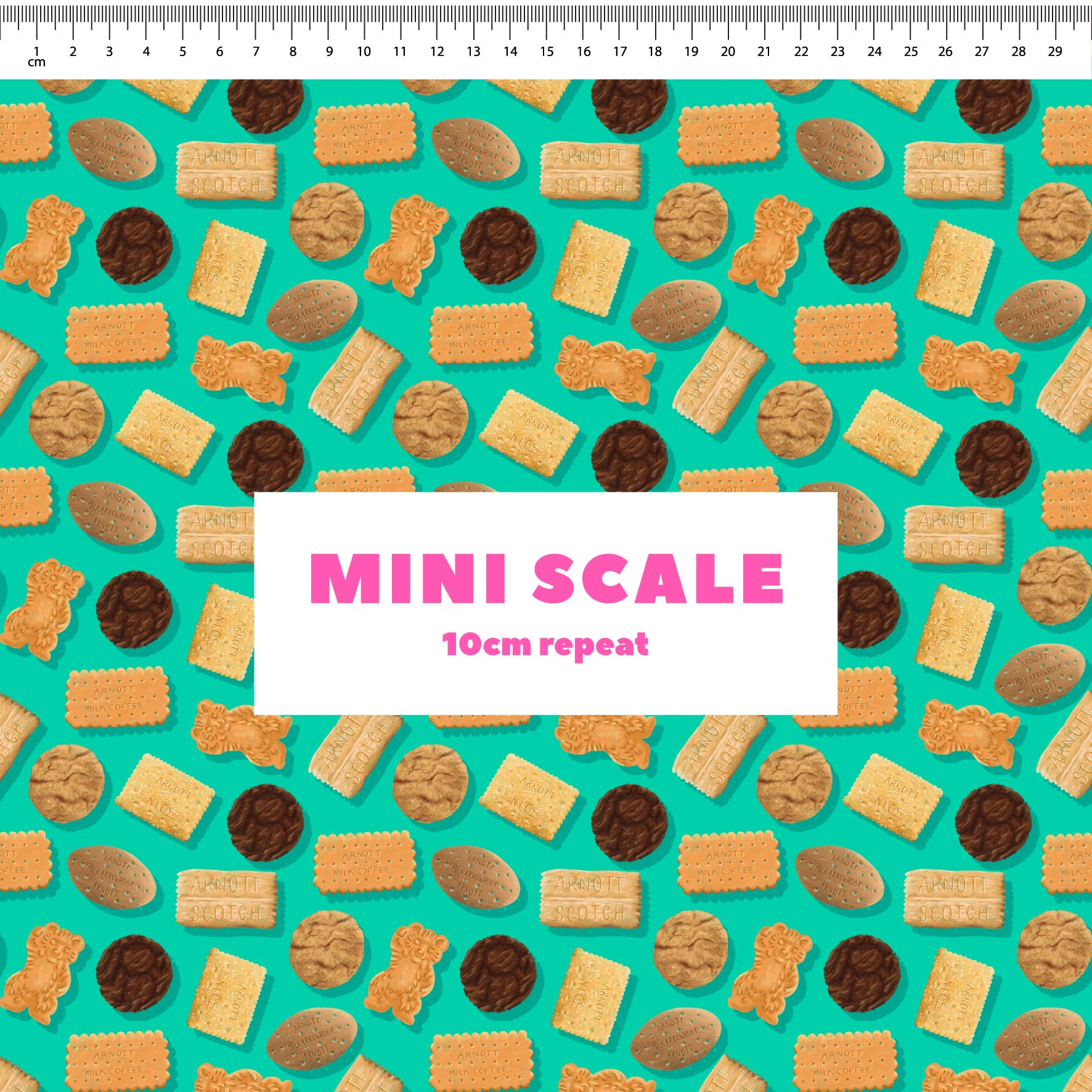 Biscuit Variety Pack (Teal) by The Colour Collab