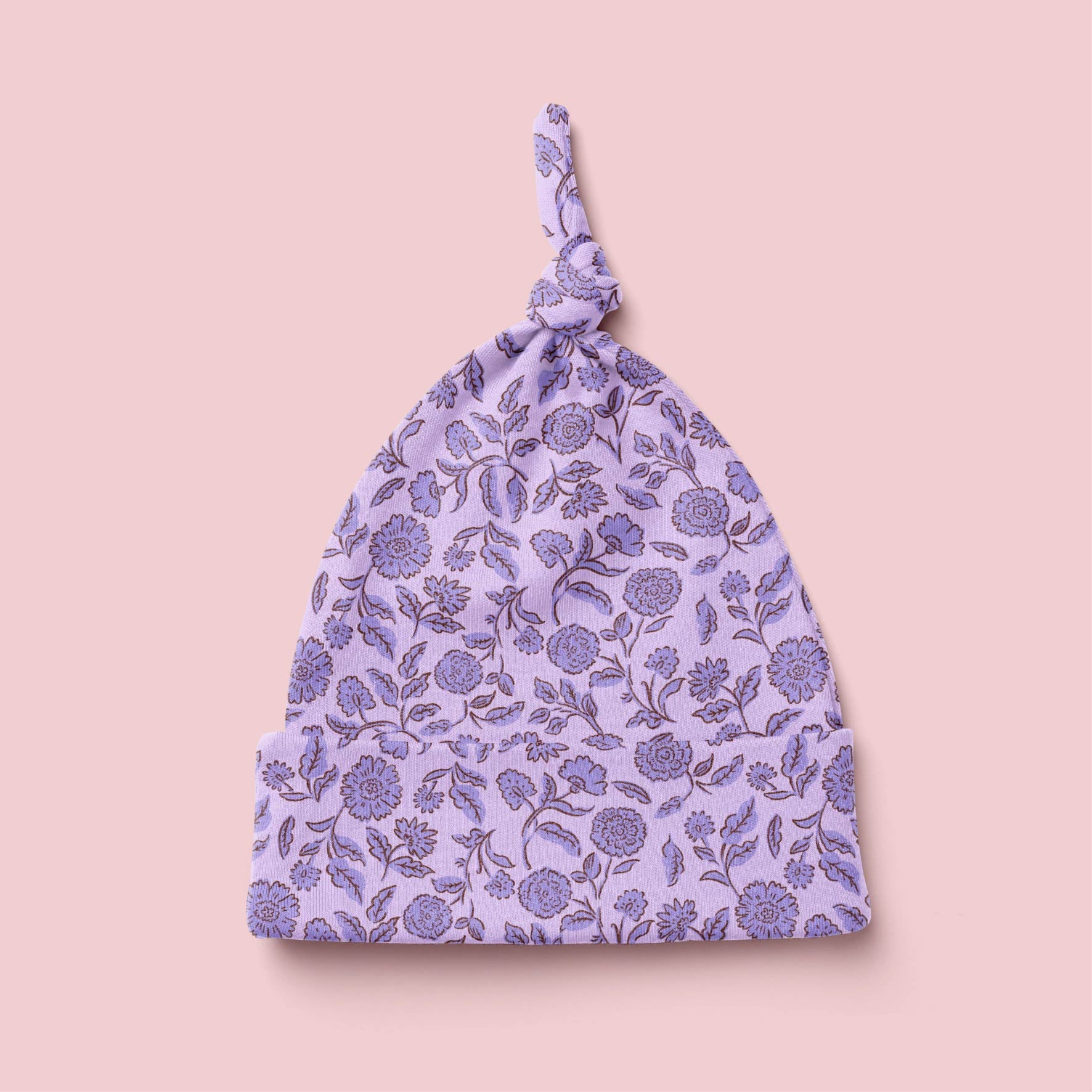 Preorder: Block Print Blooms (Purple)