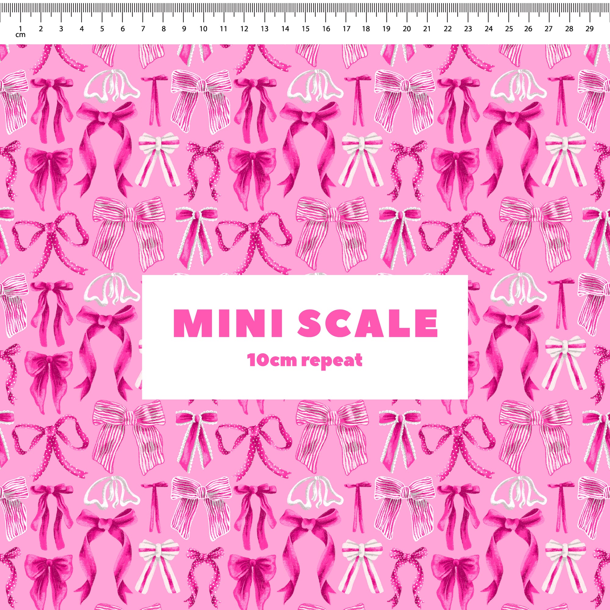 Bows (Pink on Pink) Preorder Fabric