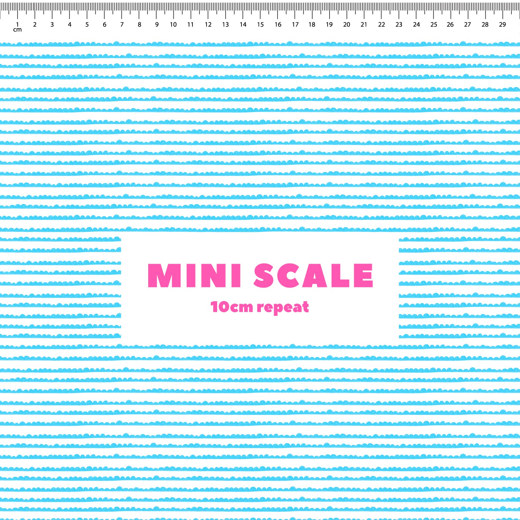 Preorder: Bubble Stripes (Light Blue on White)