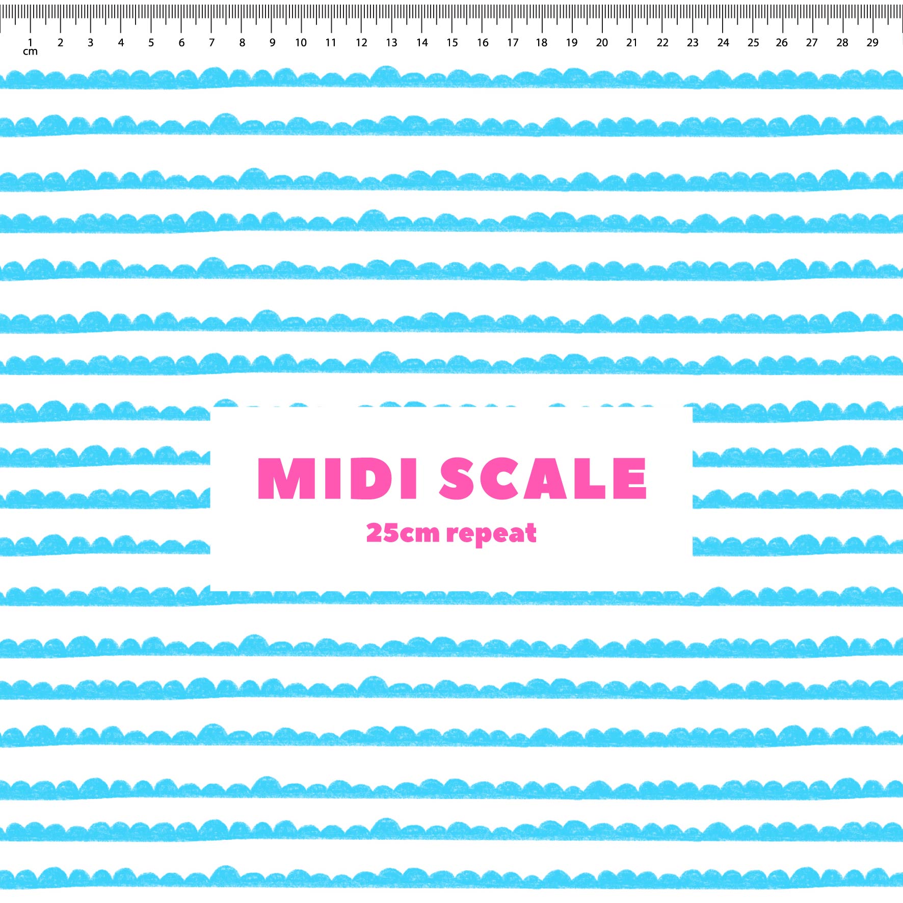 Preorder: Bubble Stripes (Light Blue on White)