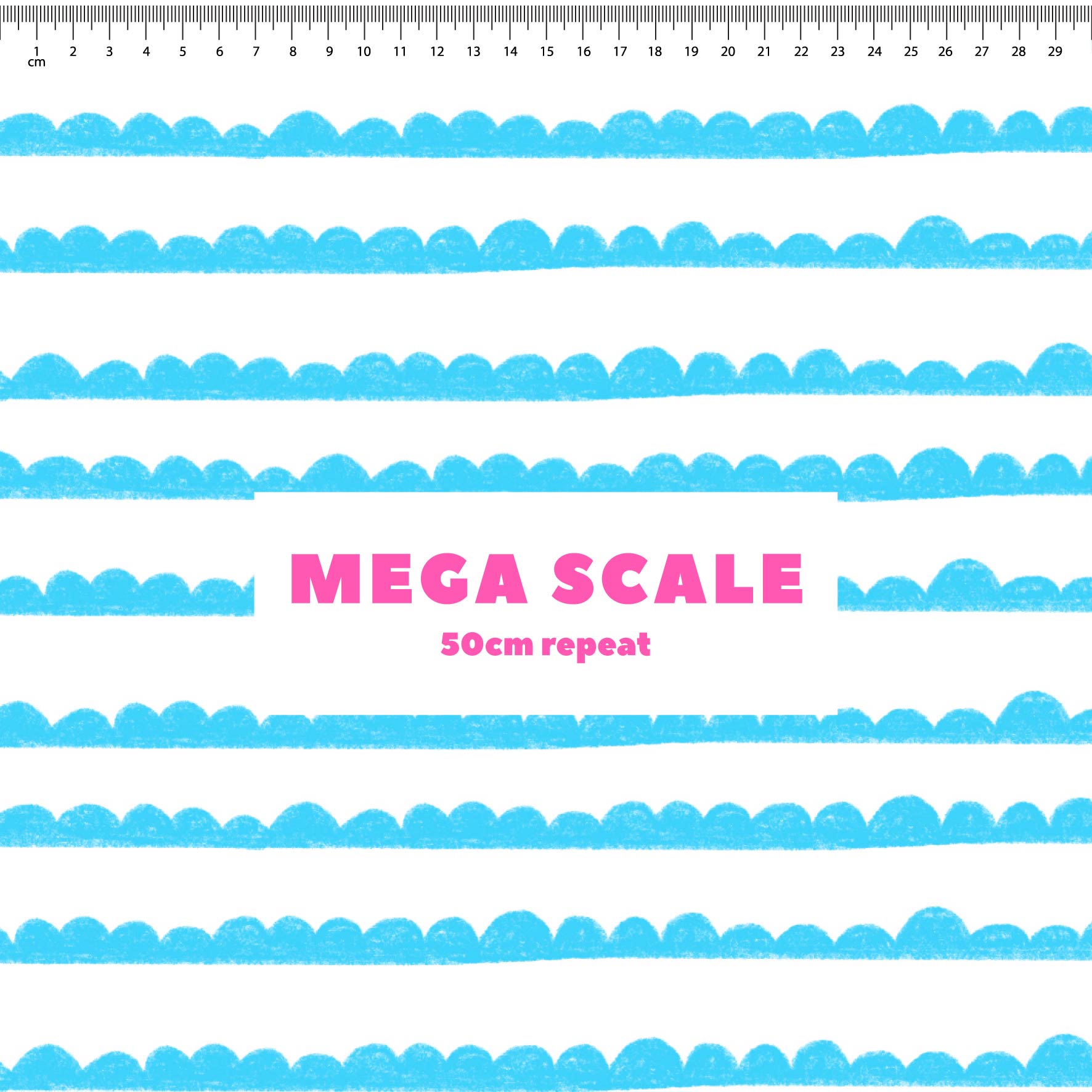 Preorder: Bubble Stripes (Light Blue on White)