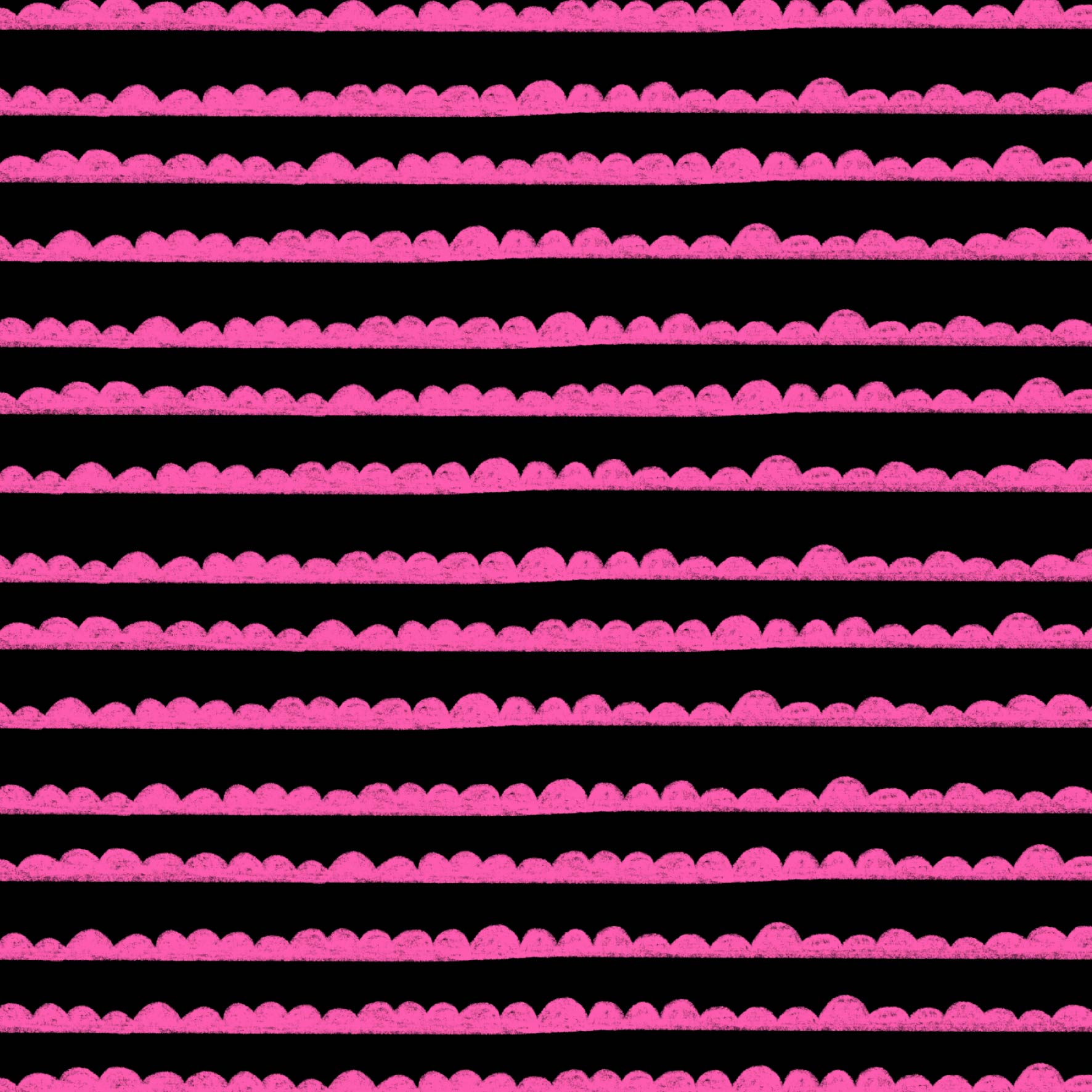 Preorder: Bubble Stripes (Pink on Black)