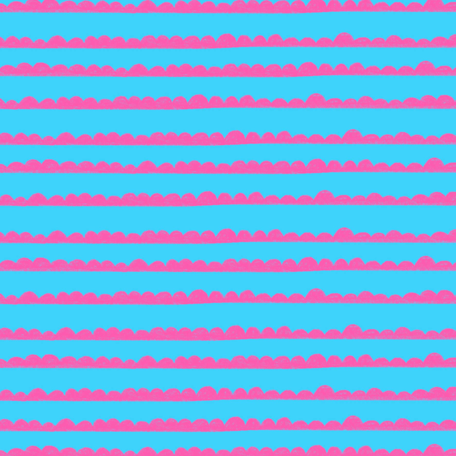 Preorder: Bubble Stripes (Pink on Light Blue)