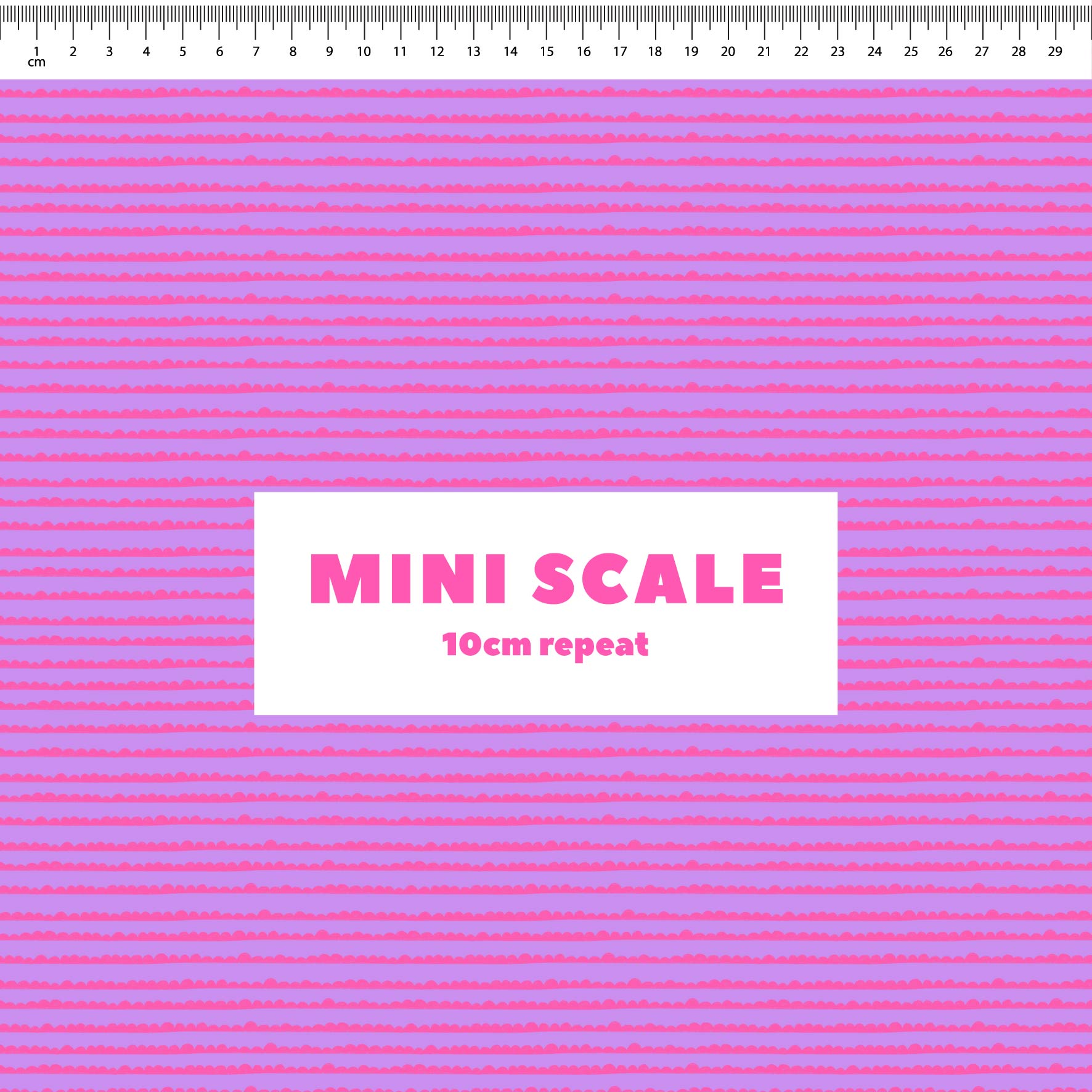 Preorder: Bubble Stripes (Pink on Purple)