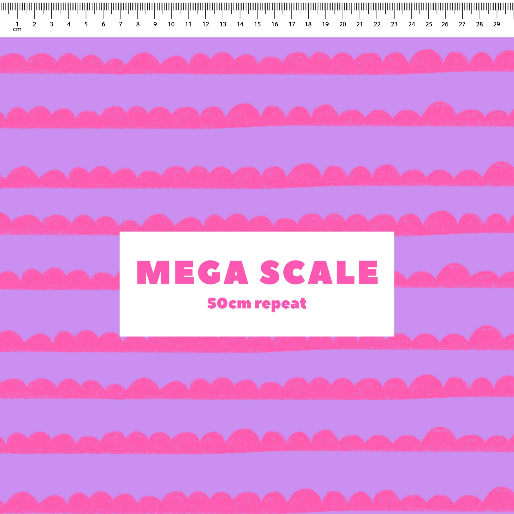 Preorder: Bubble Stripes (Pink on Purple)