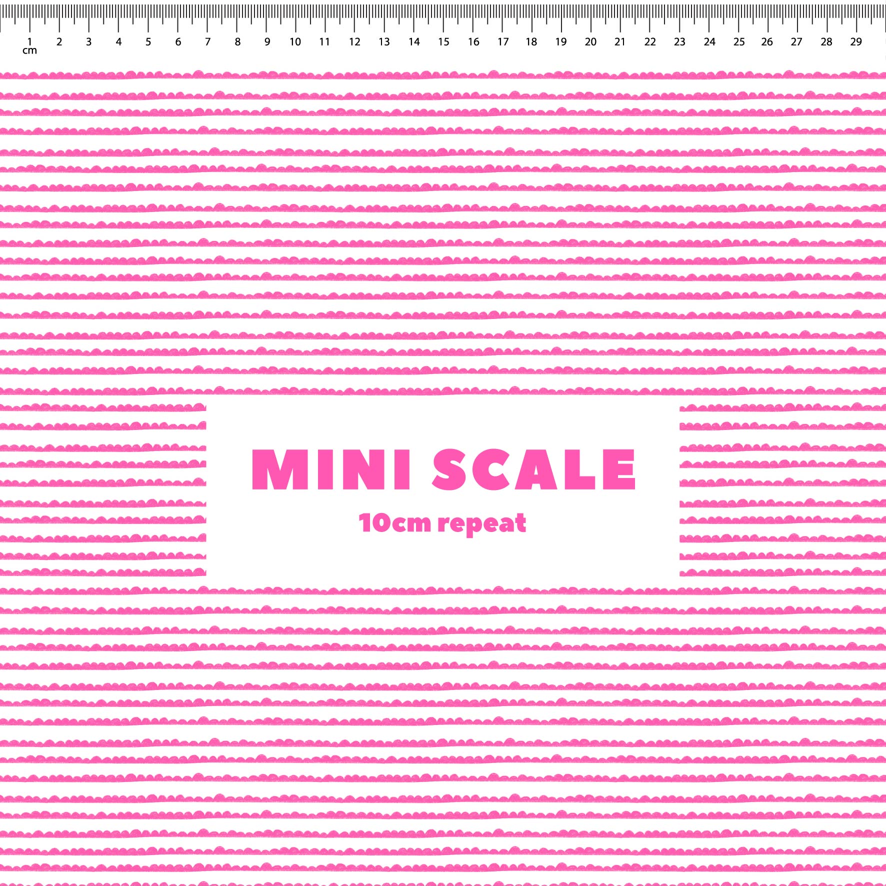 Preorder: Bubble Stripes (Pink on White)