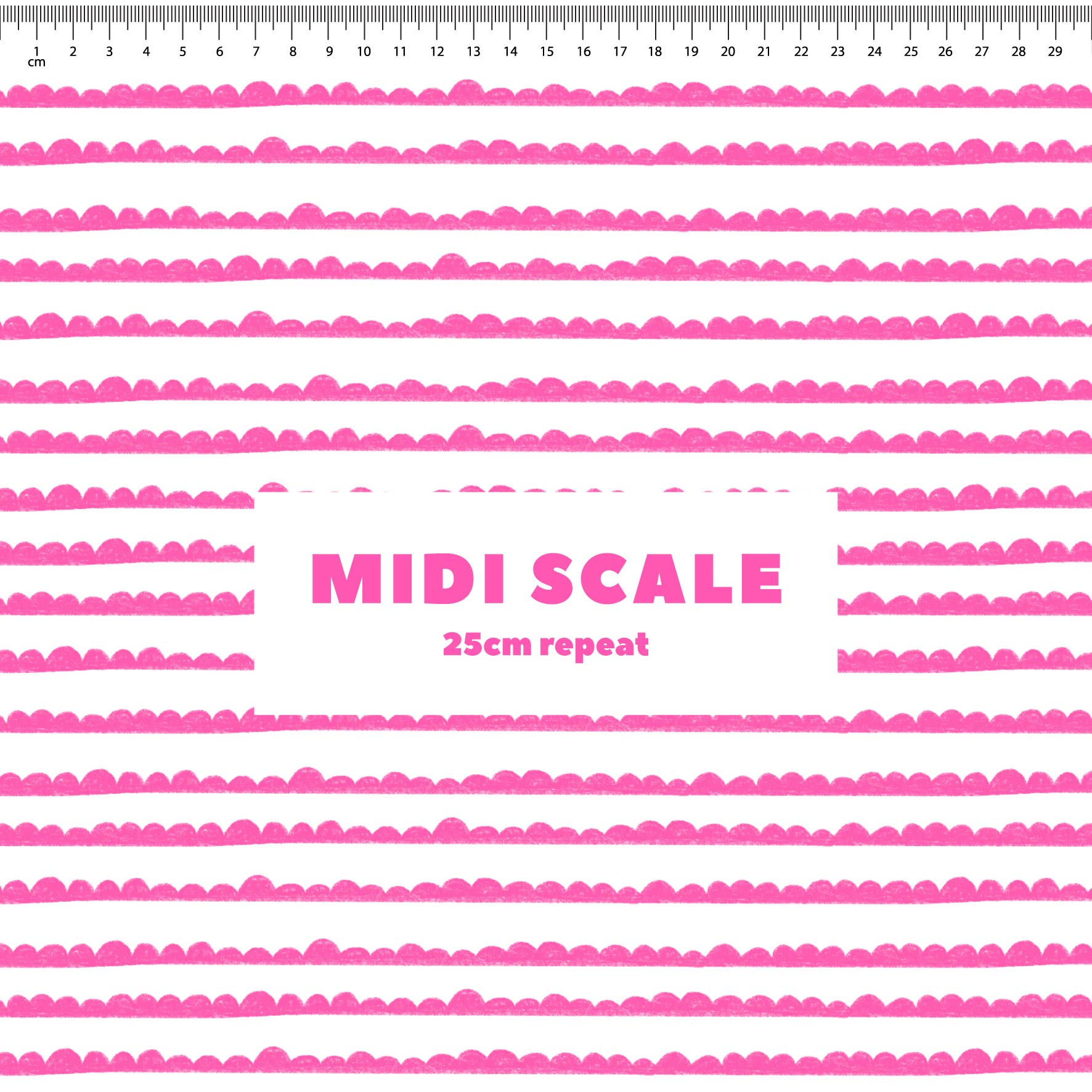 Preorder: Bubble Stripes (Pink on White)