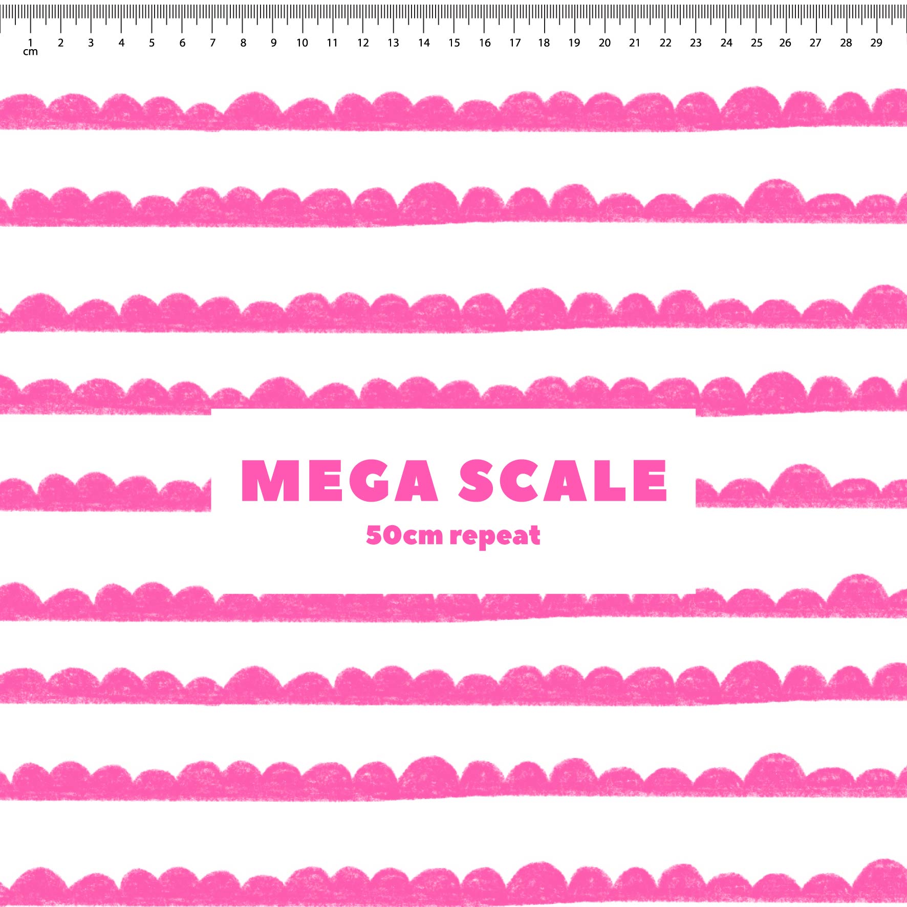 Preorder: Bubble Stripes (Pink on White)