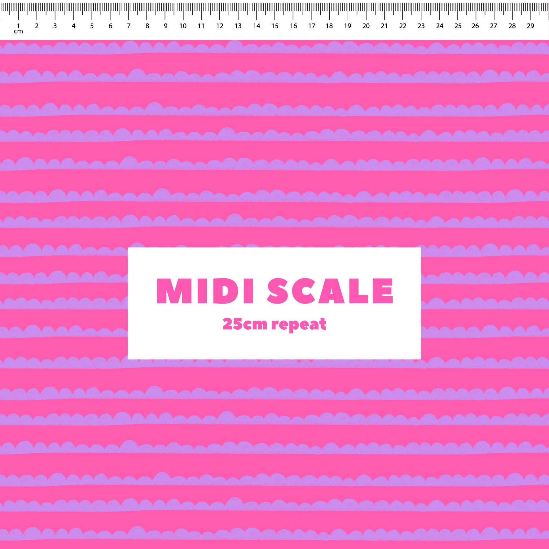 Preorder: Bubble Stripes (Purple on Pink)