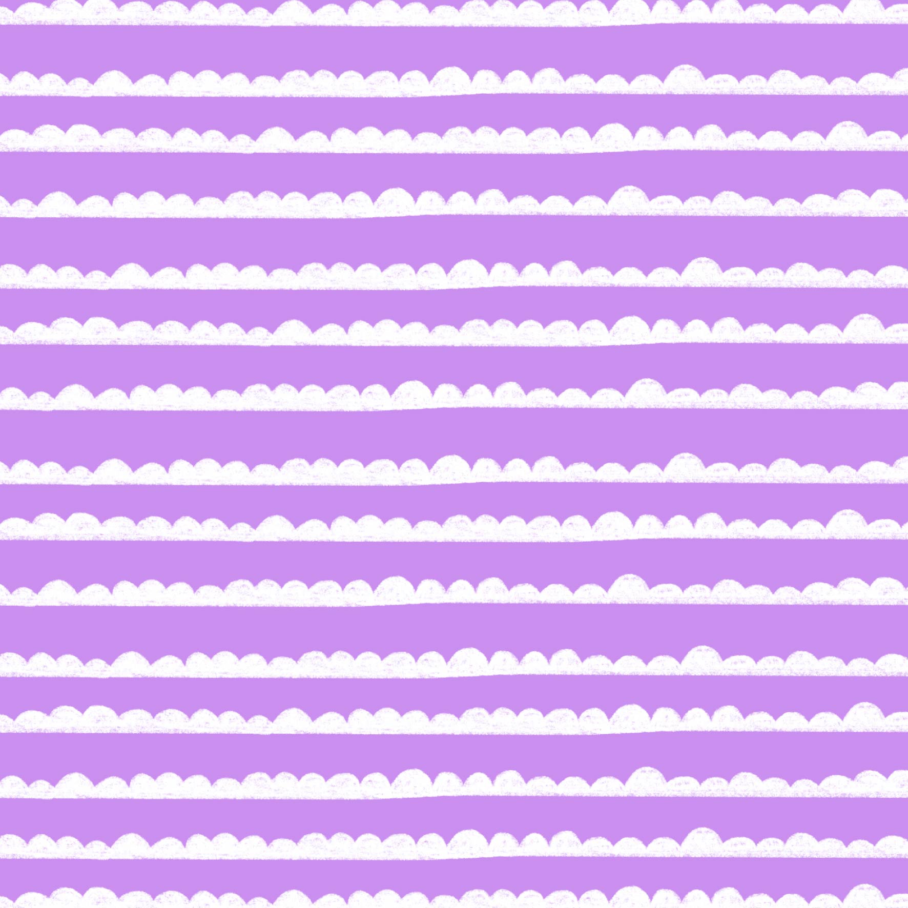 Preorder: Bubble Stripes (White on Purple)