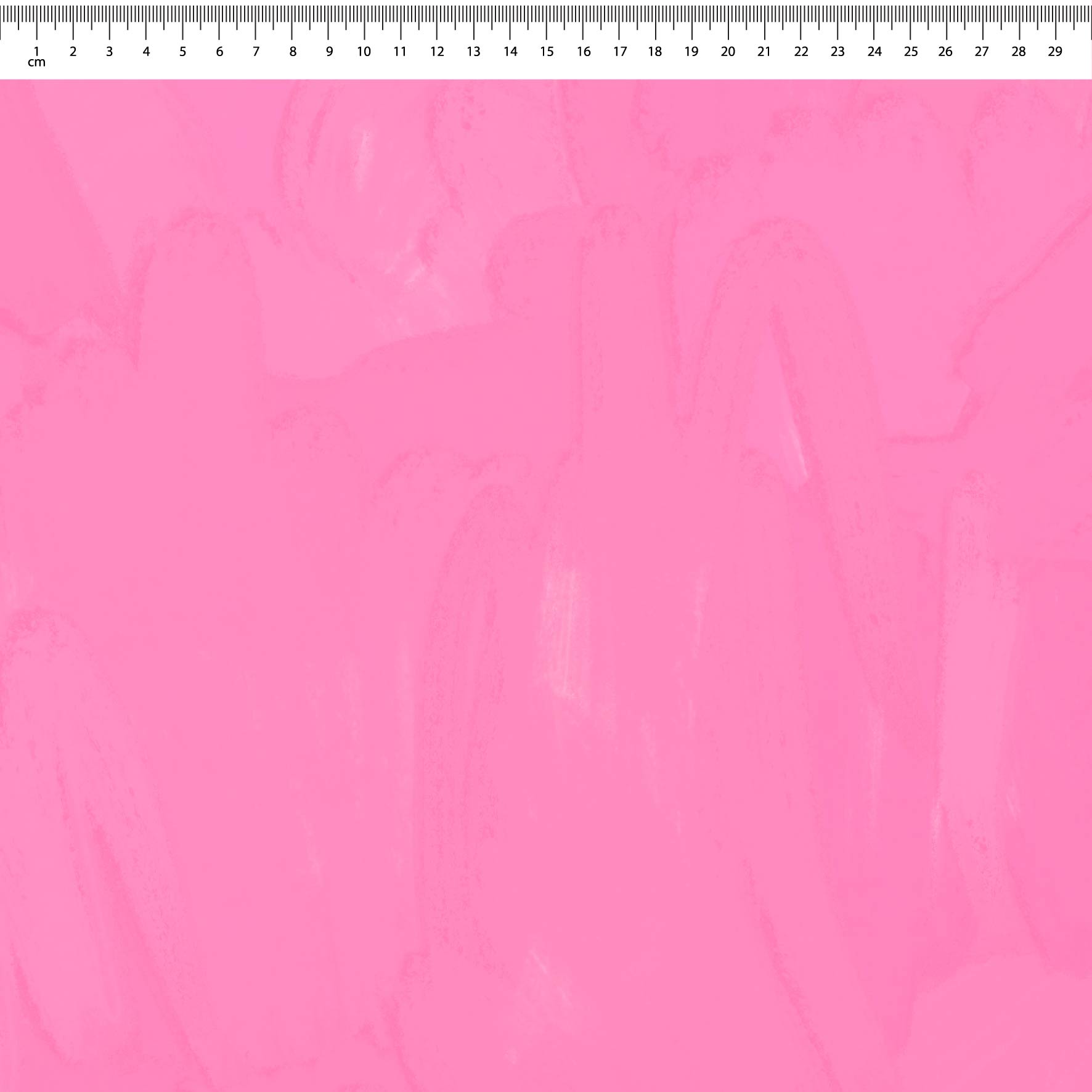 Plain Colour (Bubblegum) printed cotton fabric by Carly B in 10cm Mini Scale
