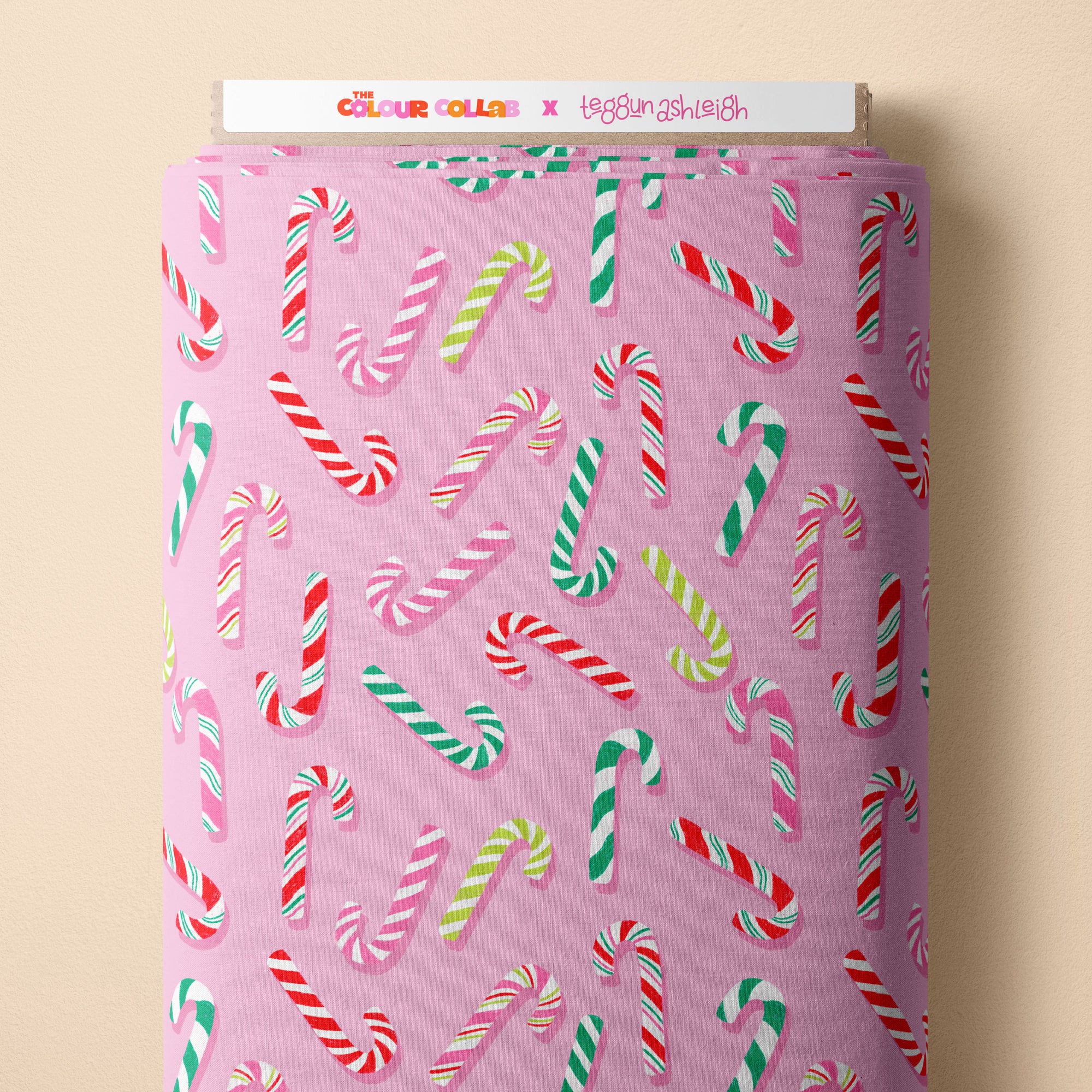 Candy Canes Preorder Fabric