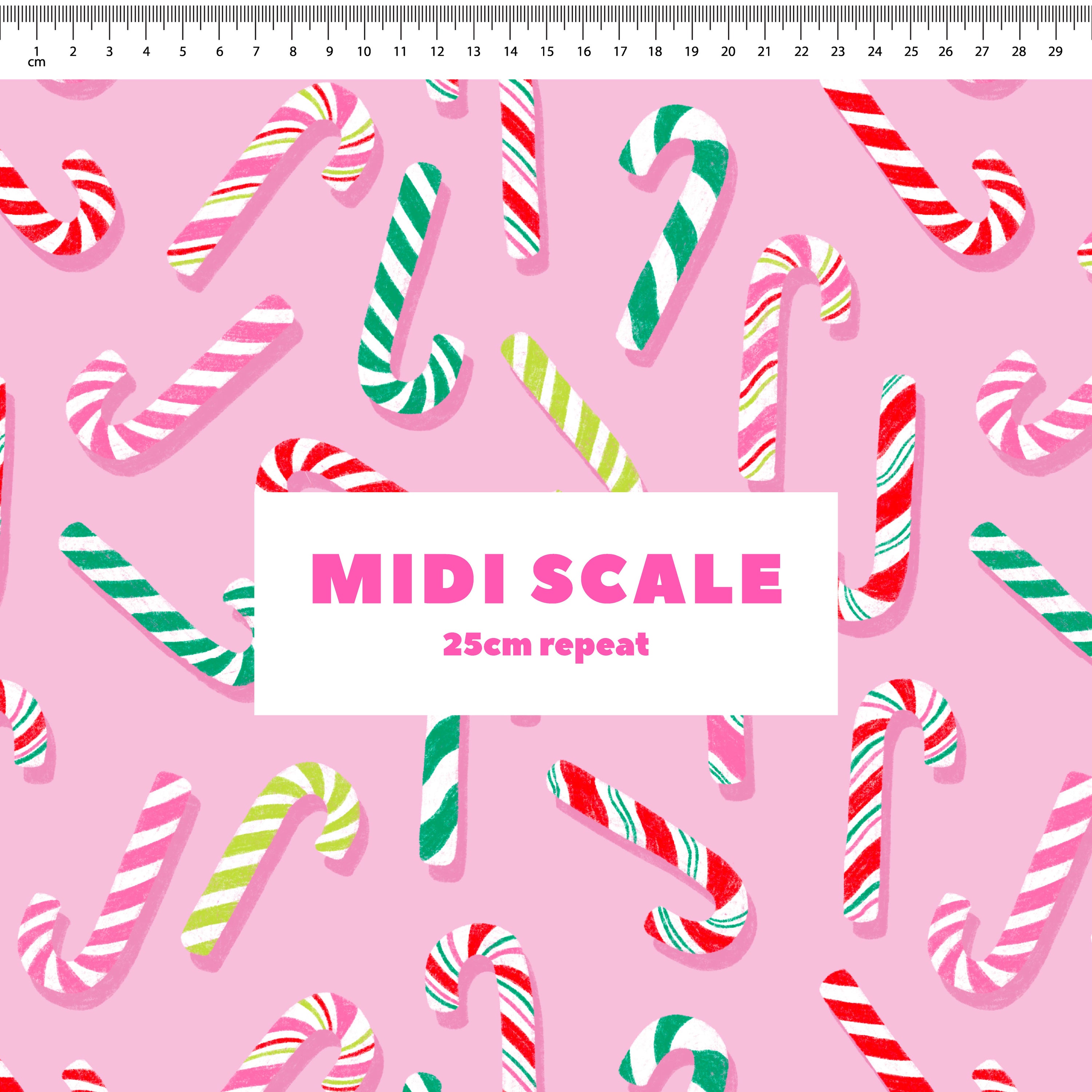 Candy Canes Preorder Fabric