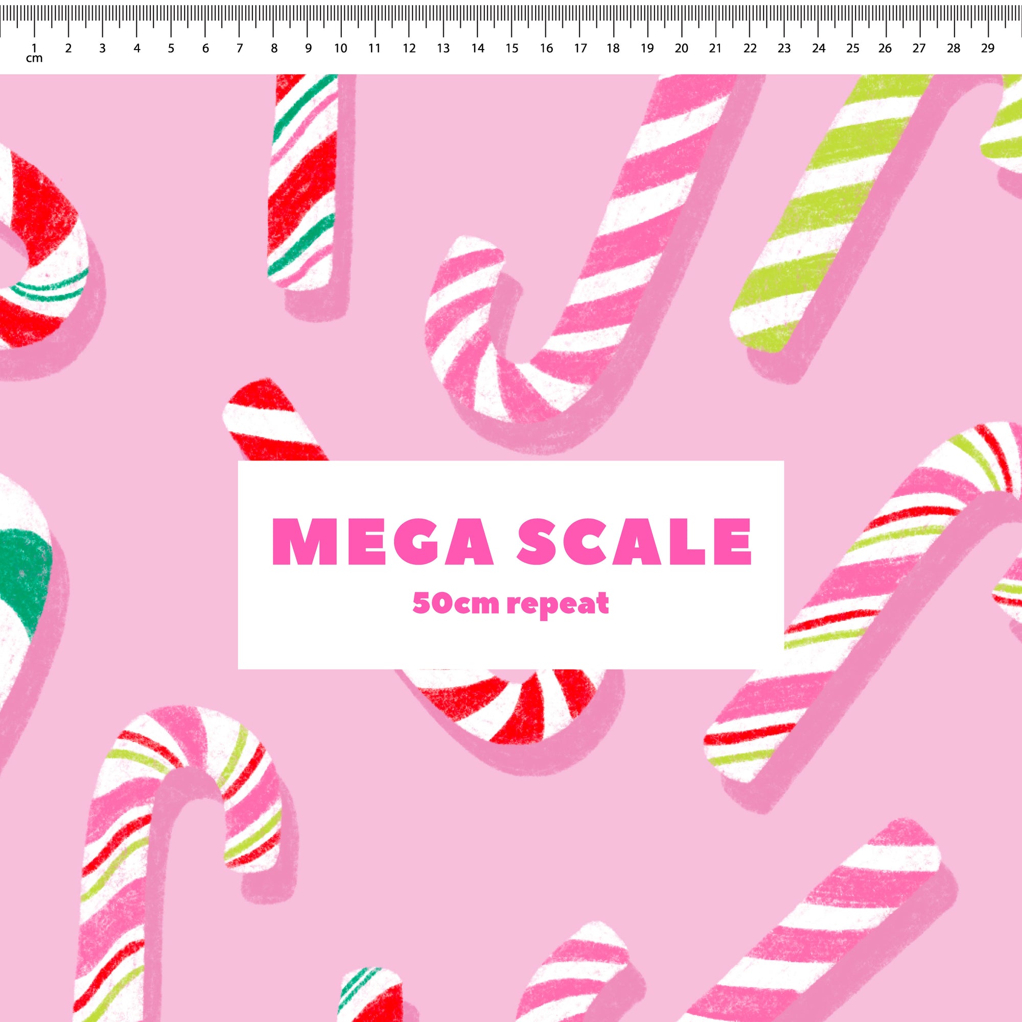 Candy Canes Preorder Fabric