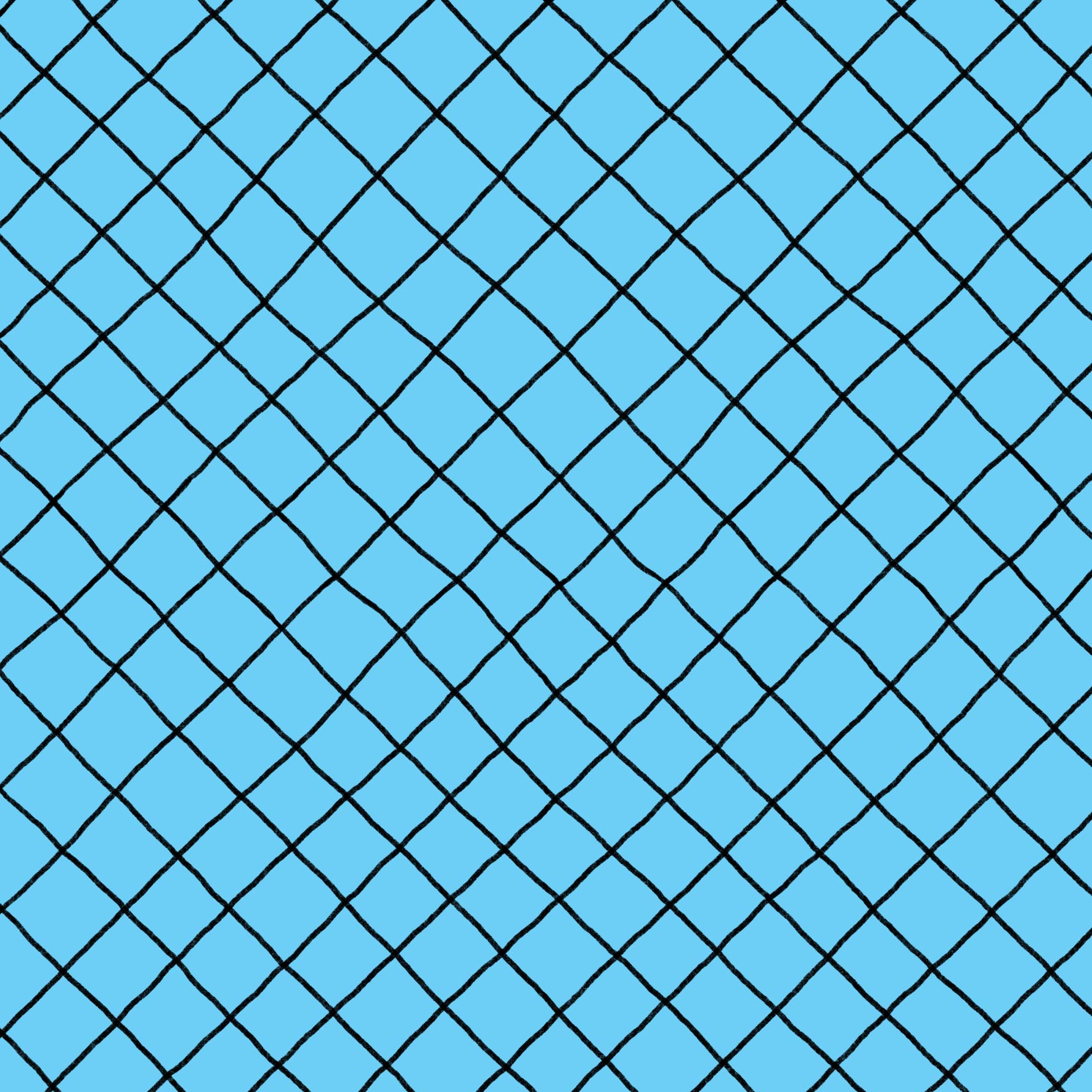 Preorder: Checkered Lines (Black on Light Blue)