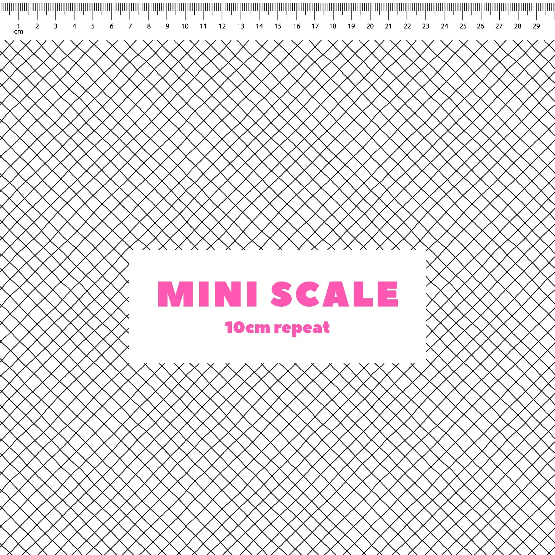 Preorder: Checkered Lines (Black on White)