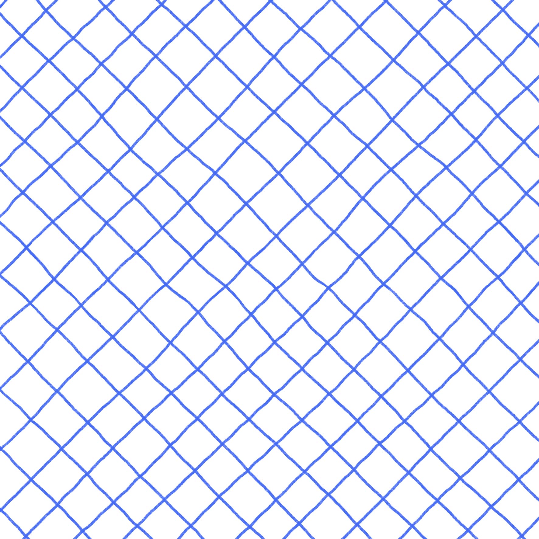 Preorder: Checkered Lines (Blue on White)
