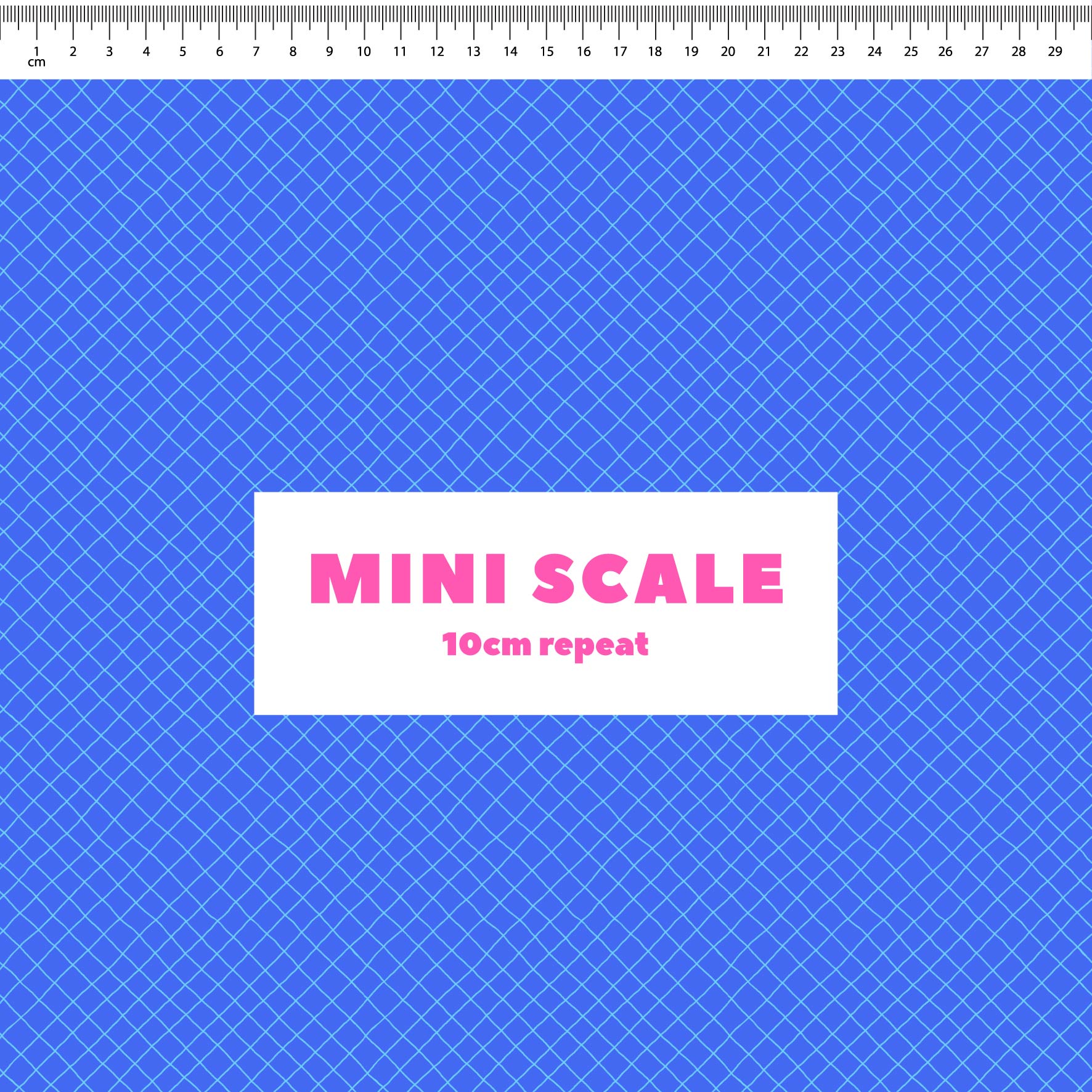 Preorder: Checkered Lines (Light Blue on Blue)